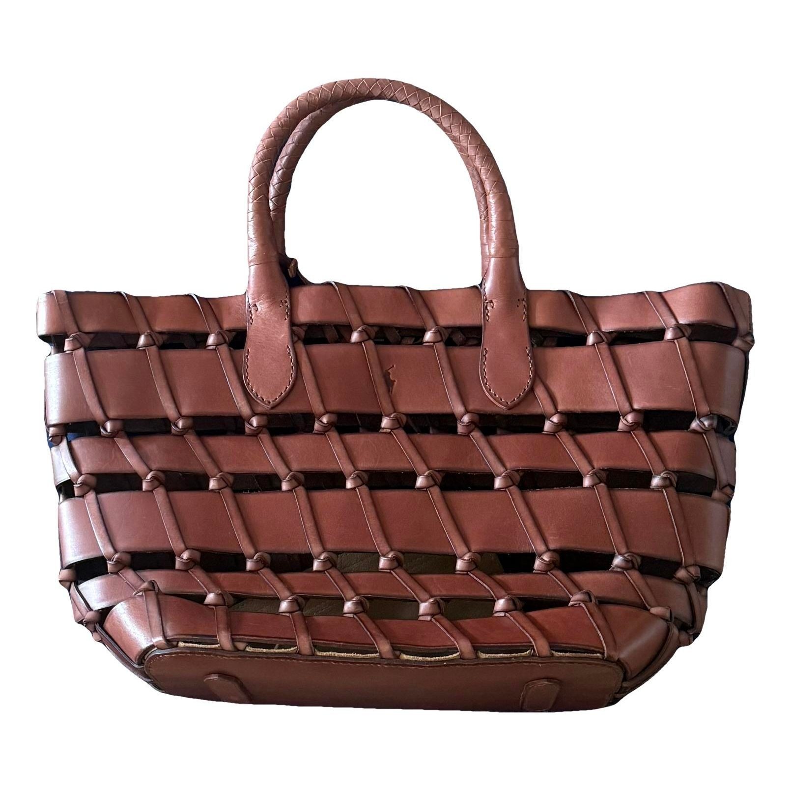 Leather handbag