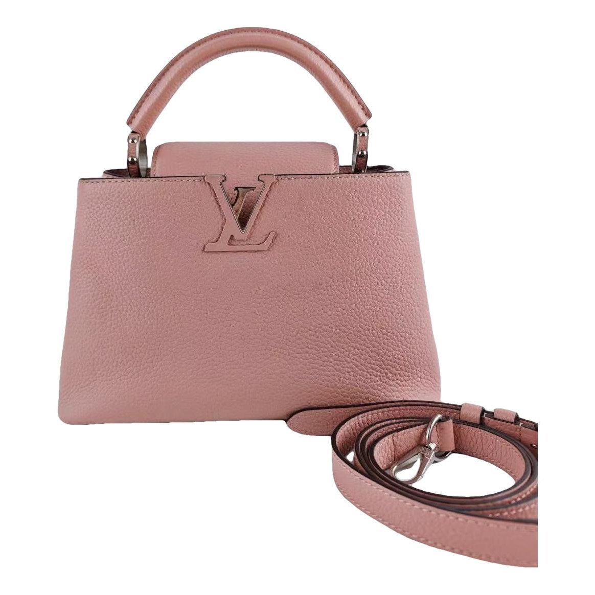 Capucines leather handbag