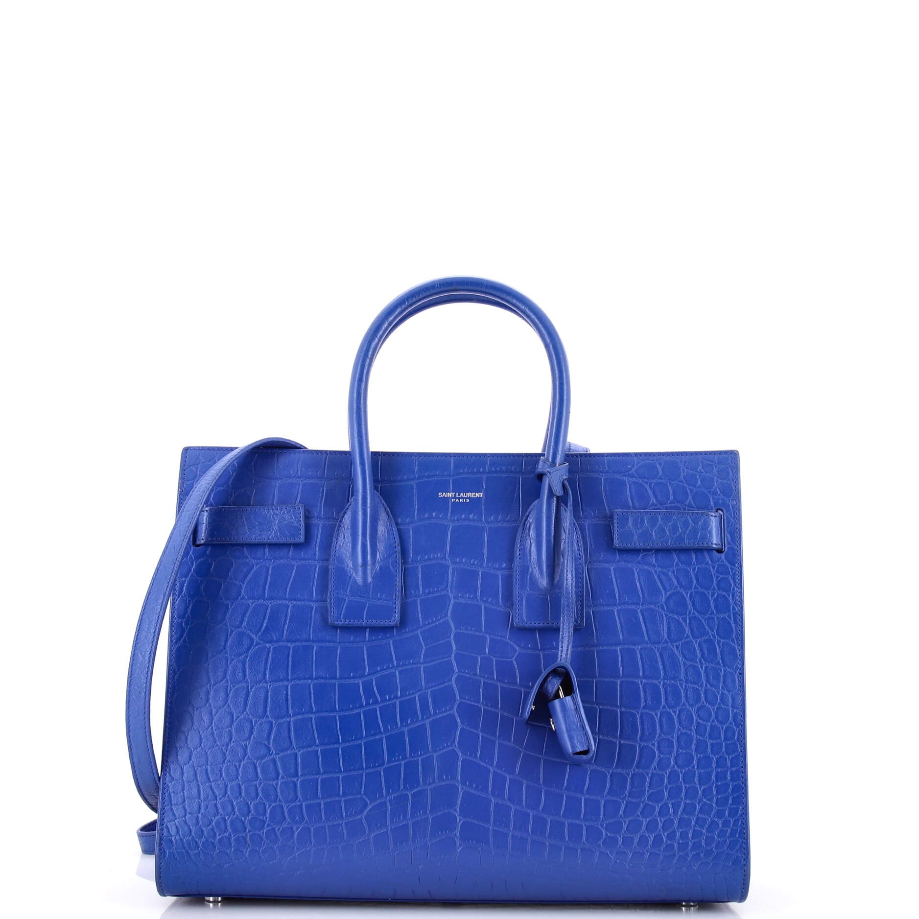 Sac de Jour NM Bag Crocodile Embossed Leather Small