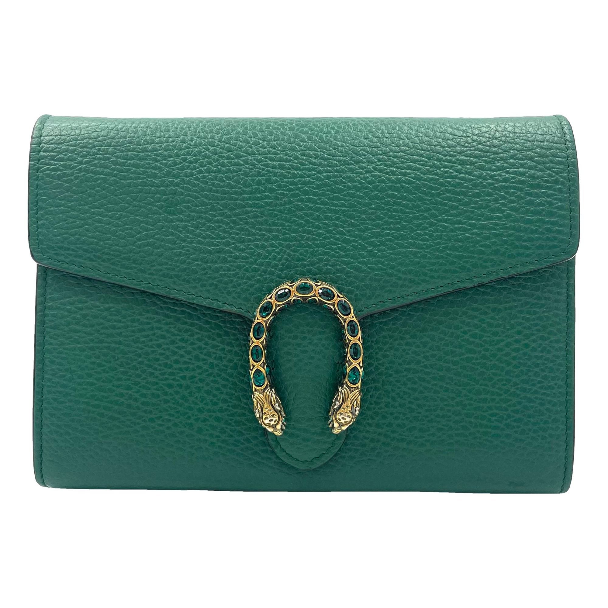 Dionysus Chain Wallet leather handbag