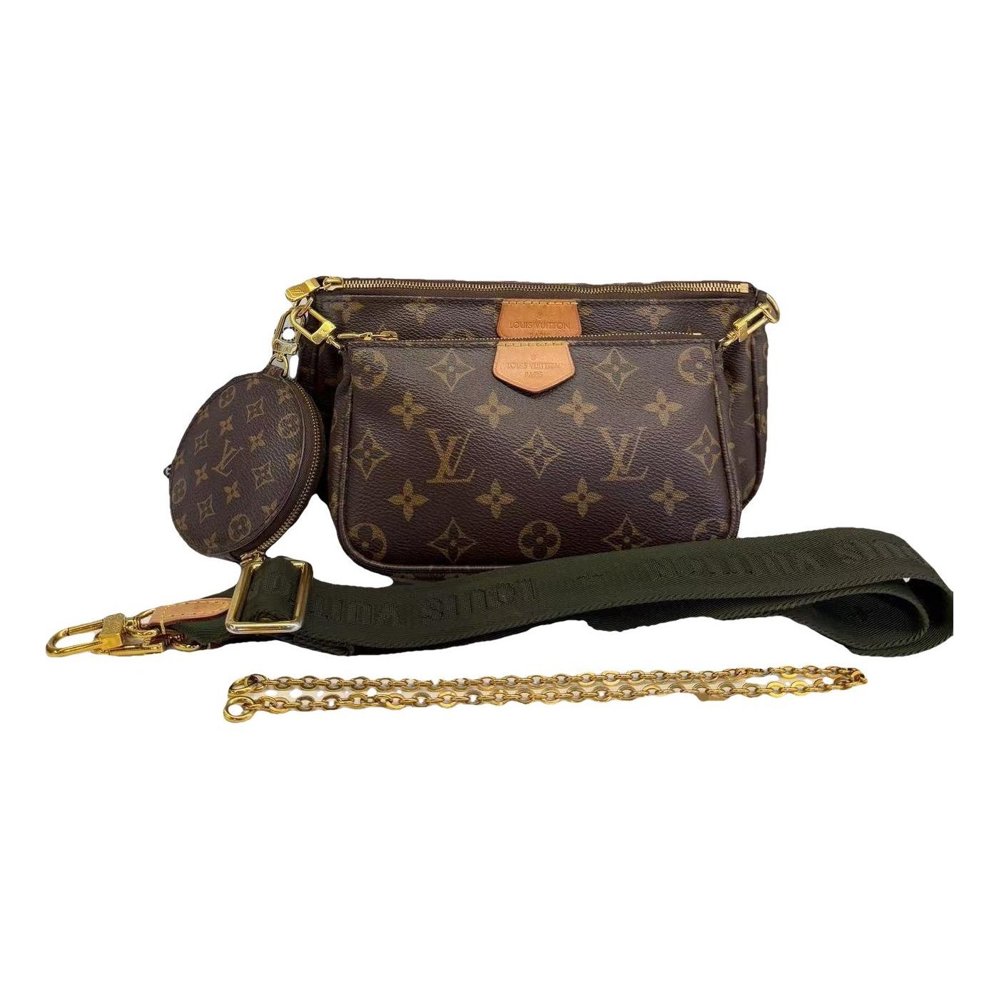 Multi Pochette Accessoires leather handbag