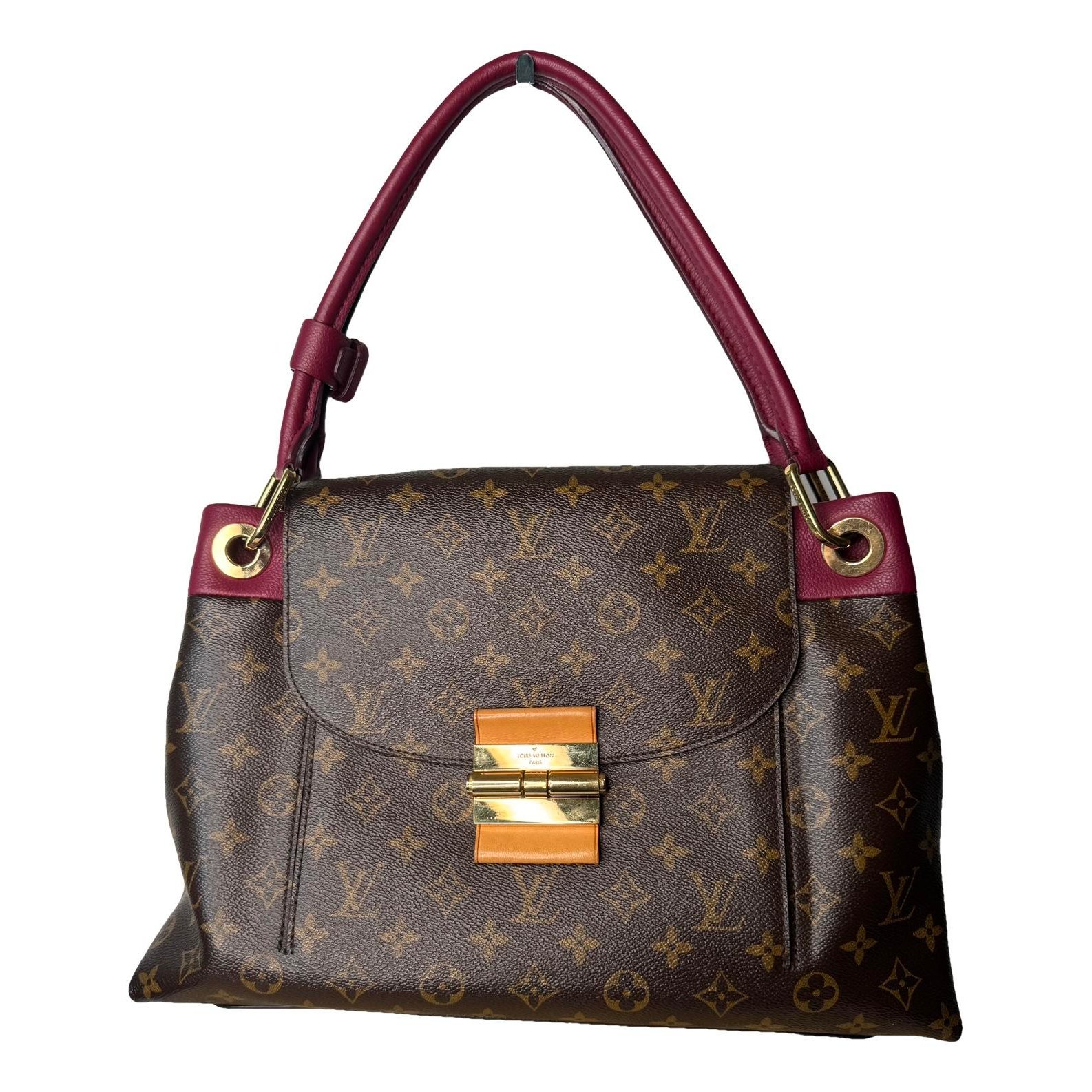 Olympe leather handbag