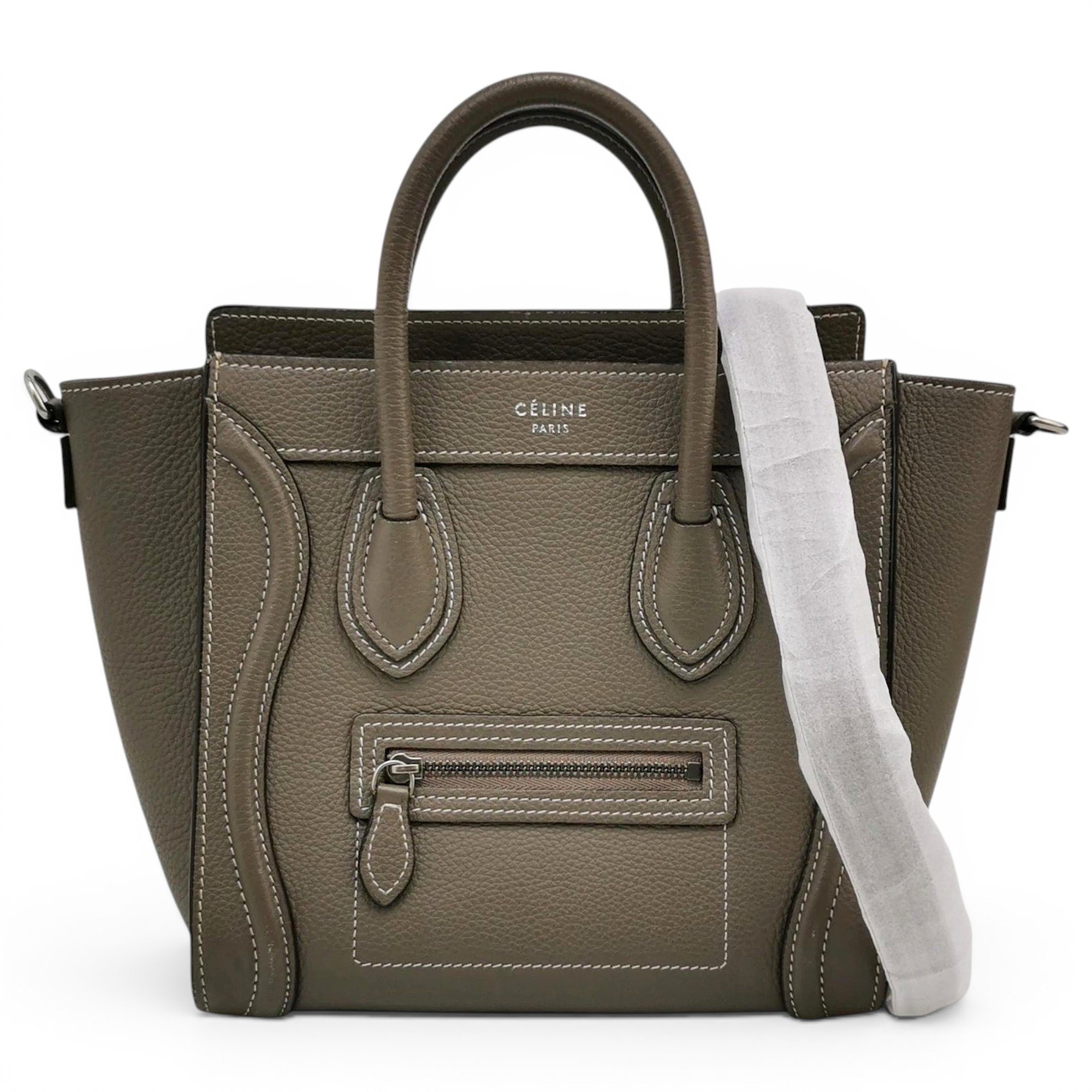 Luggage leather handbag