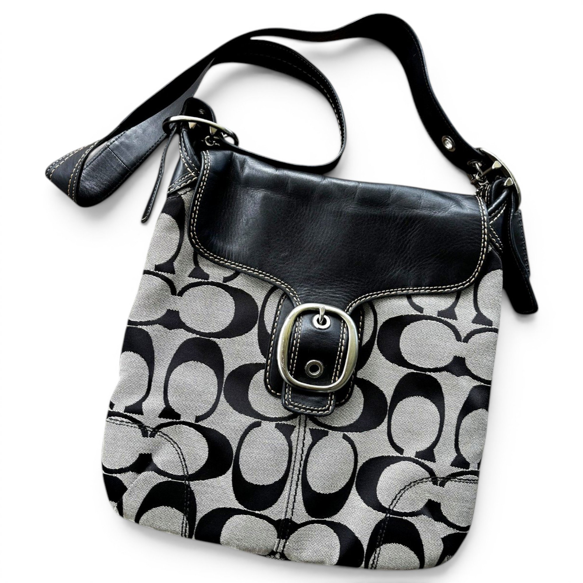 Leather crossbody bag
