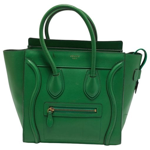Luggage leather tote