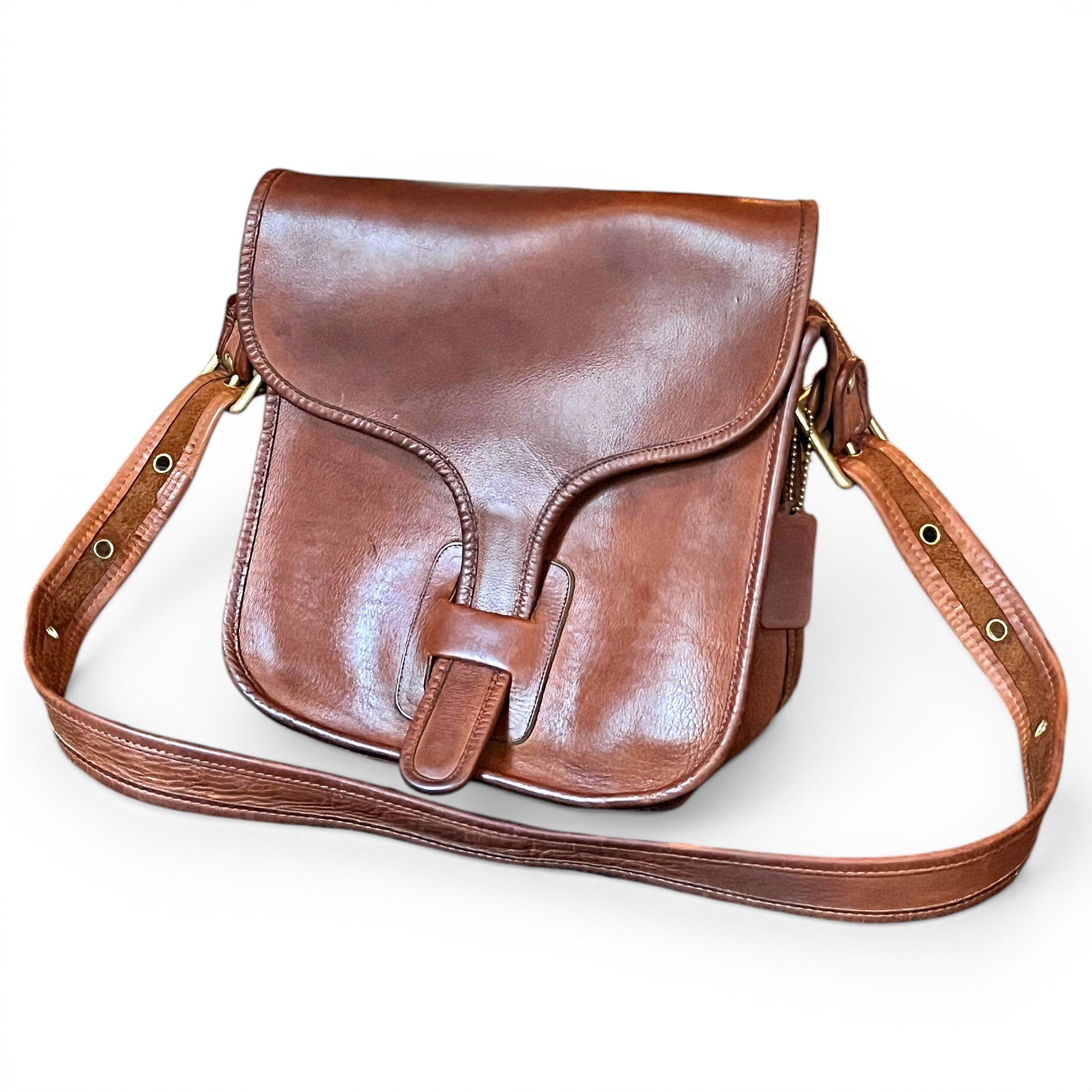 Leather handbag