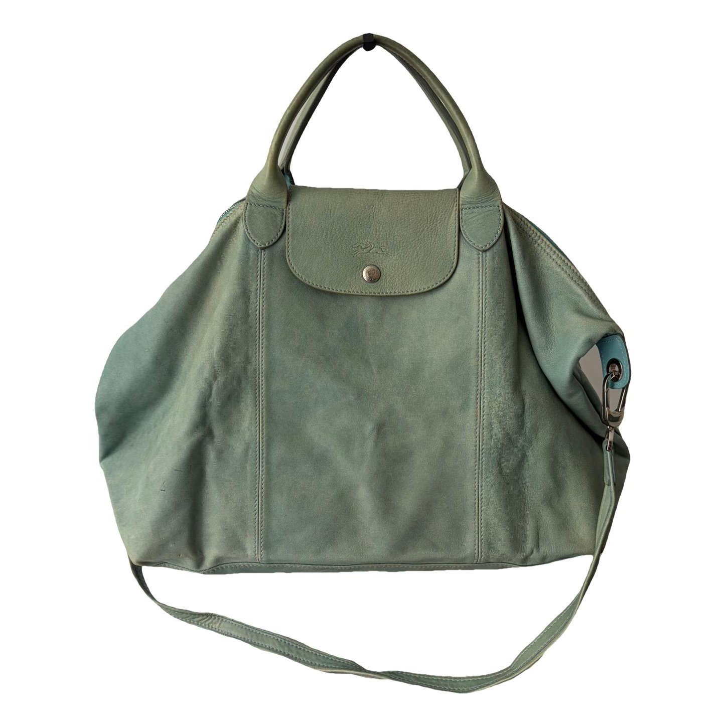 Pliage leather handbag