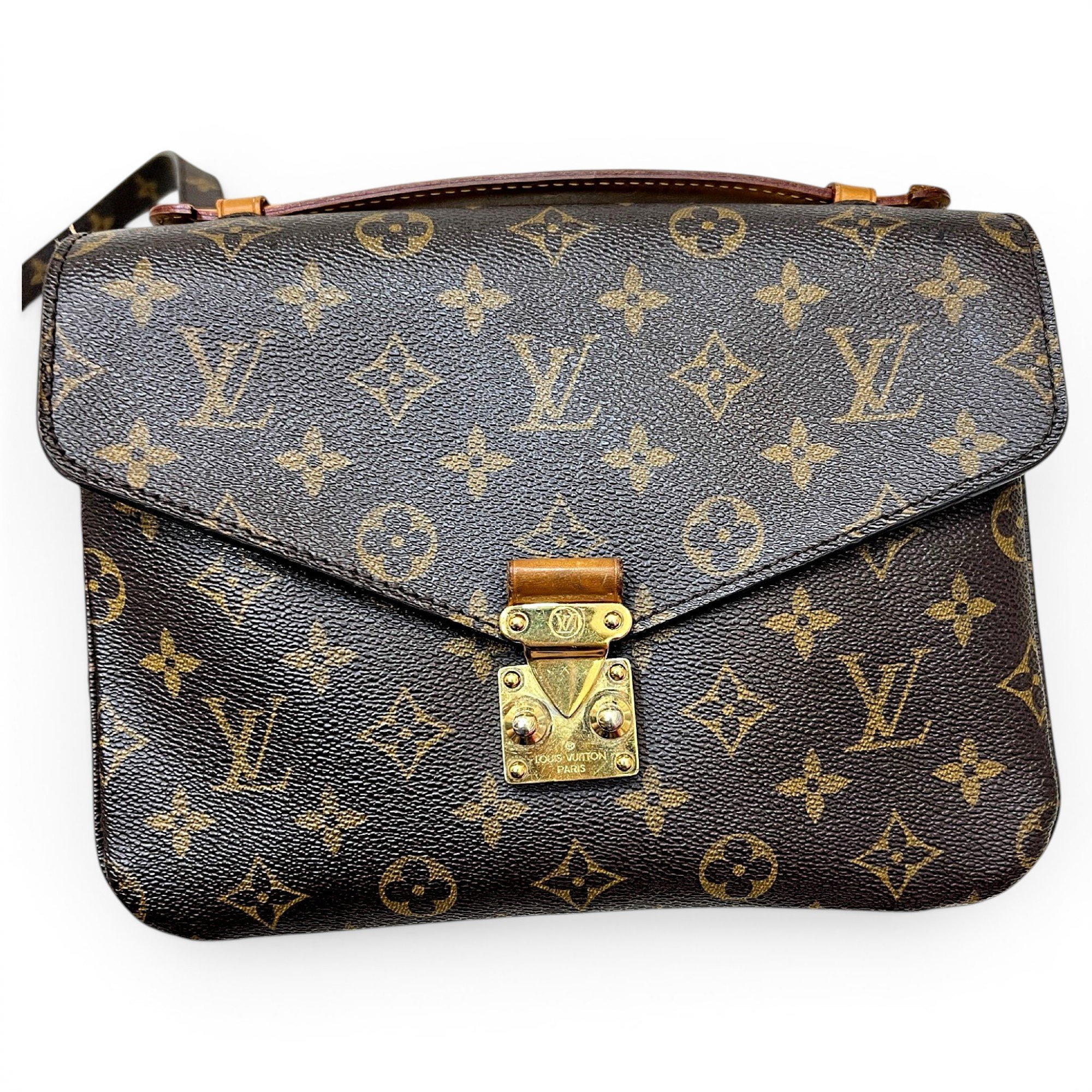 Metis leather crossbody bag