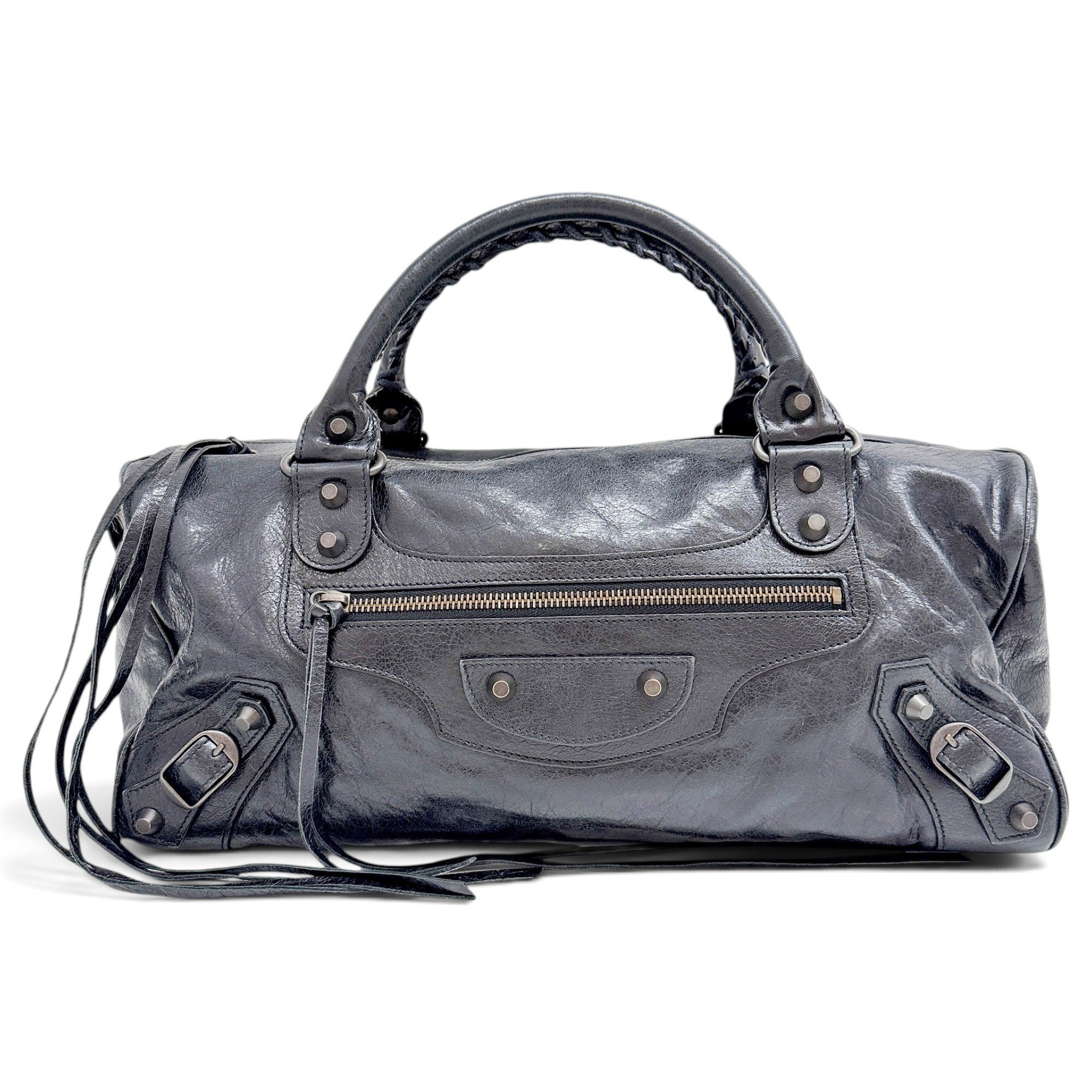 Twiggy leather handbag