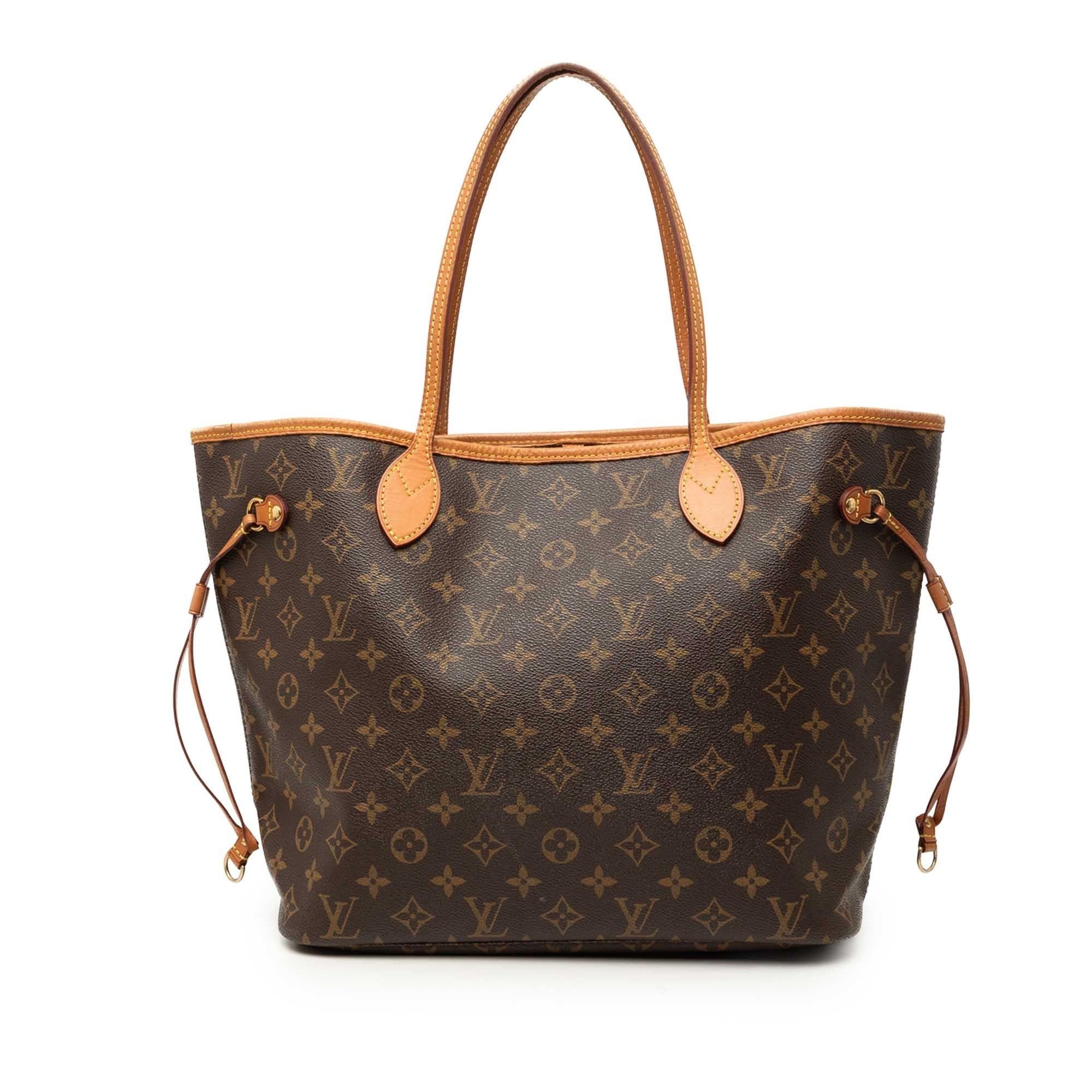 Neverfull leather tote