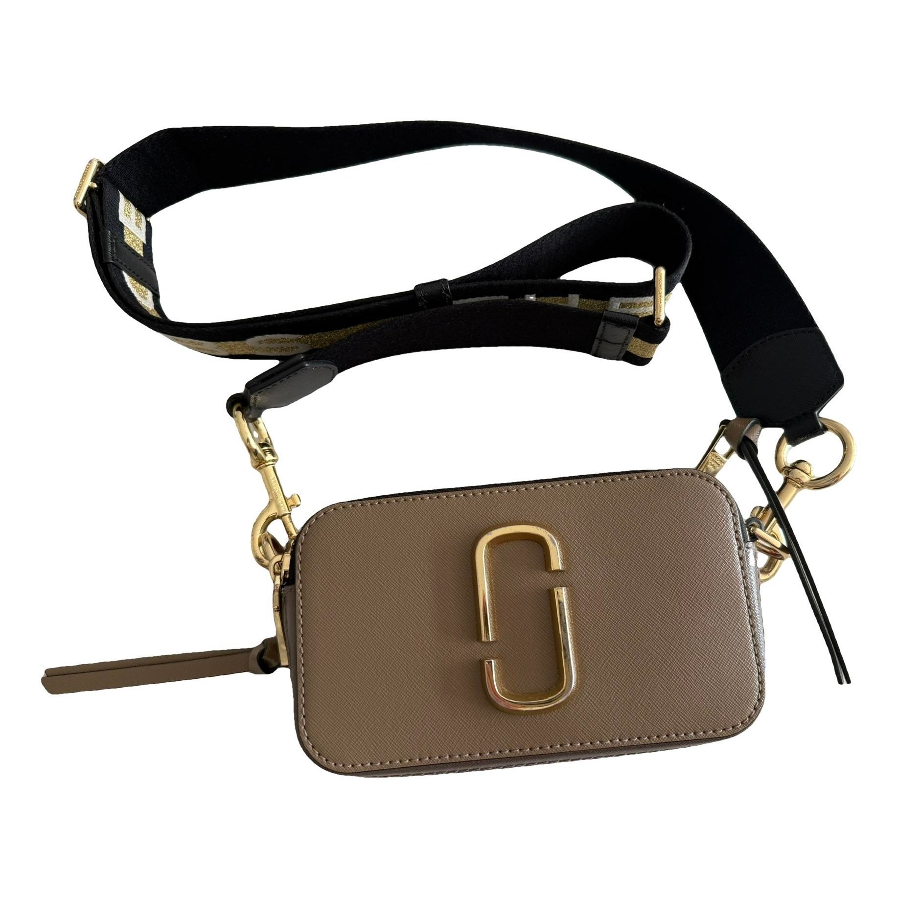 Snapshot leather crossbody bag
