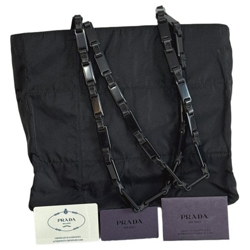 Vinyl handbag