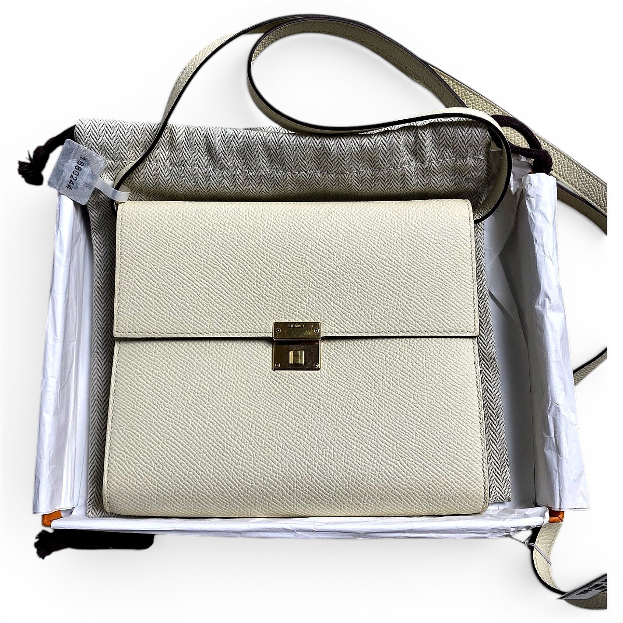 Clic 16 leather handbag