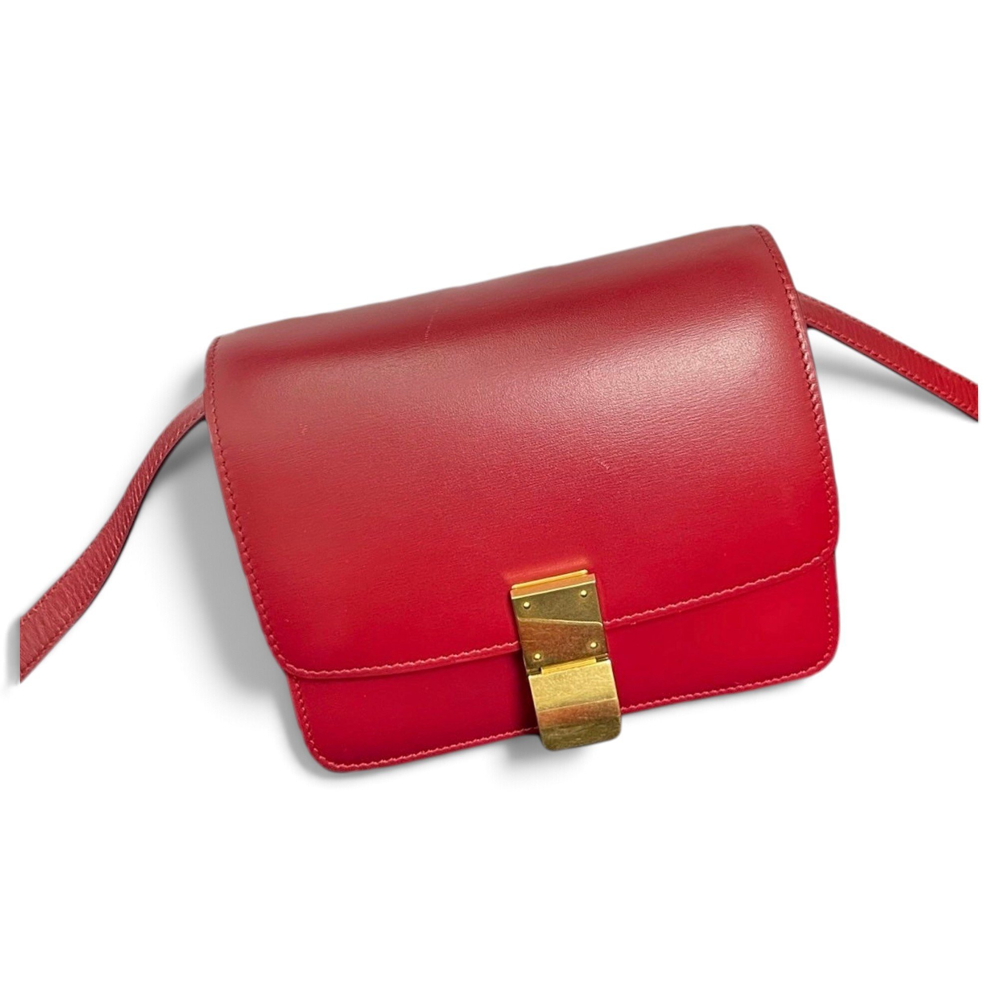 Classic leather handbag