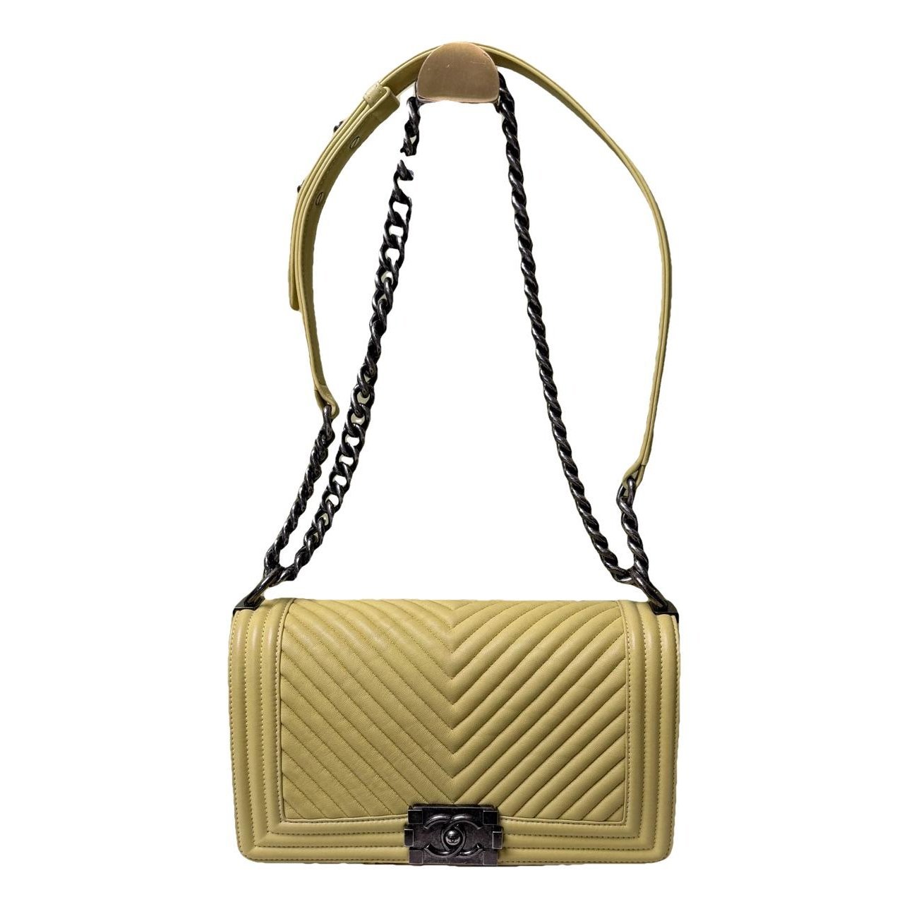 Boy leather crossbody bag