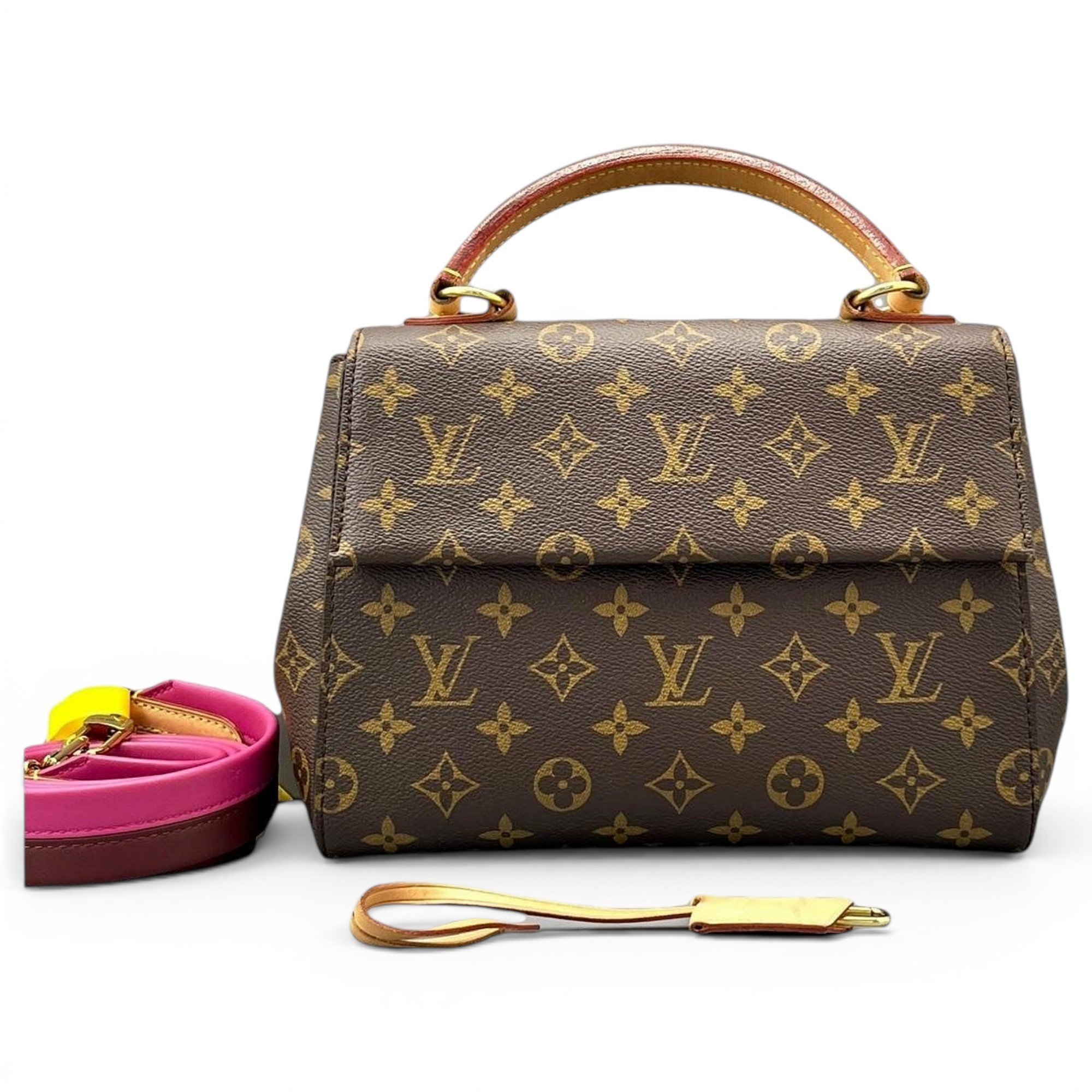 Cluny leather handbag