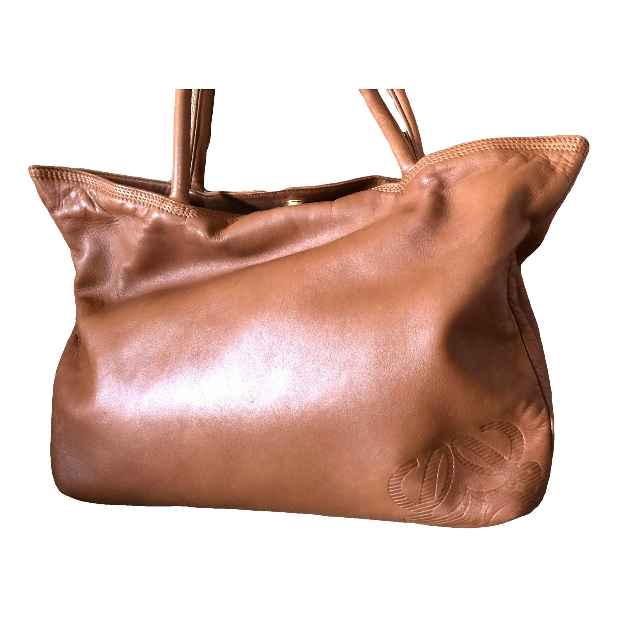 Flamenco leather handbag