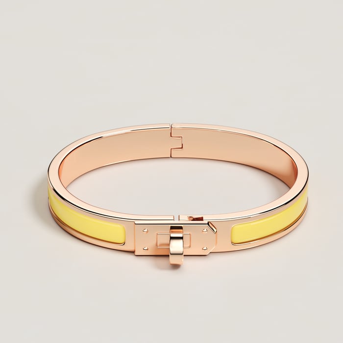 Jaune d'Or Mini Clic Kelly Bracelet