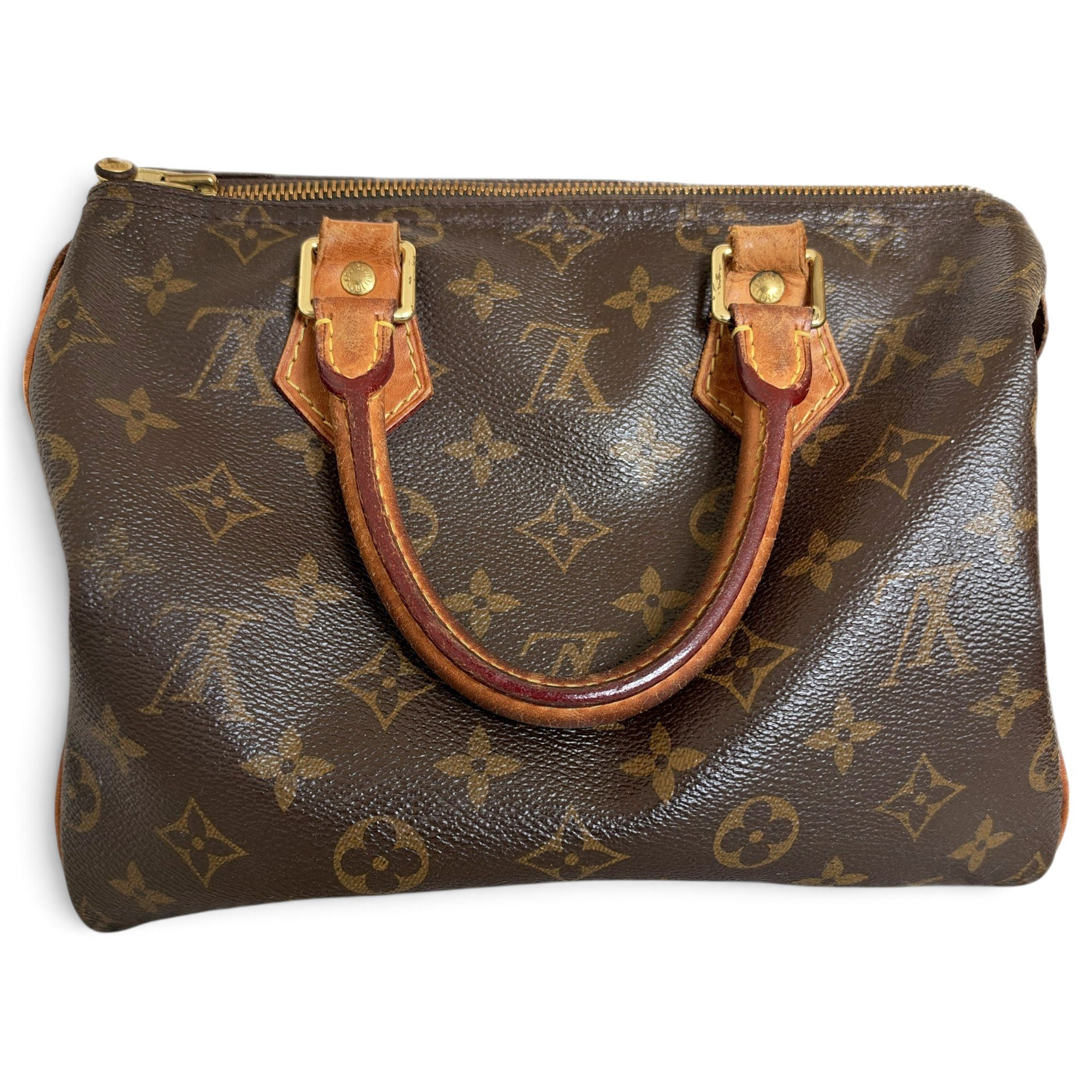 Speedy leather bowling bag