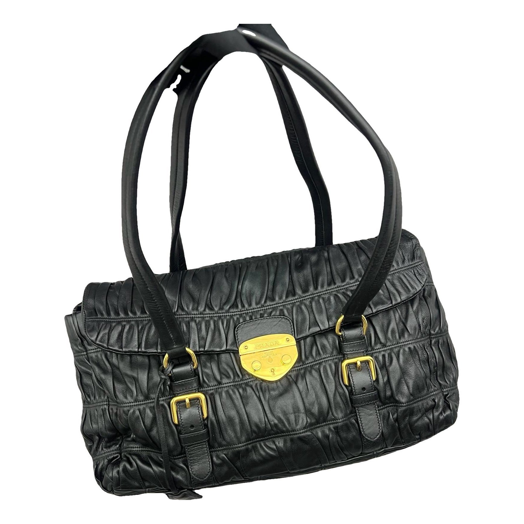 Leather handbag