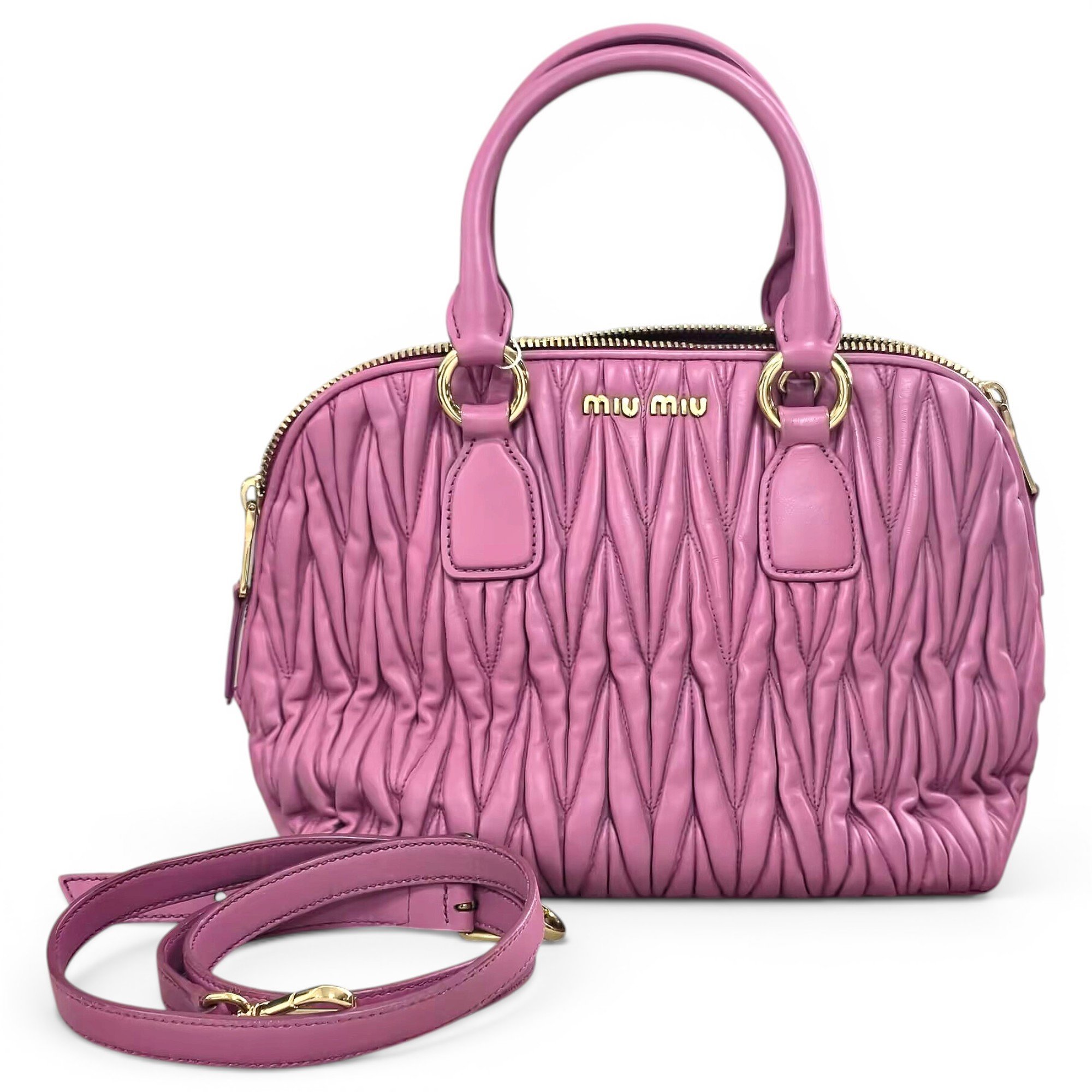 Leather handbag