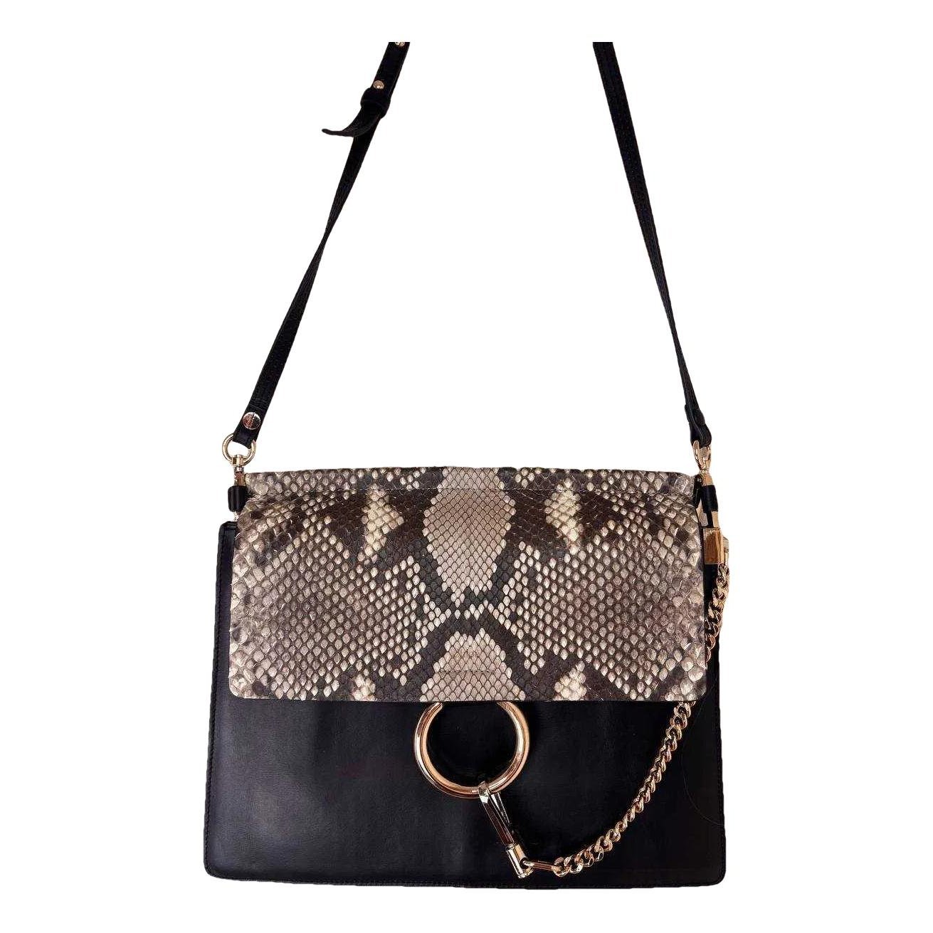 Faye leather handbag