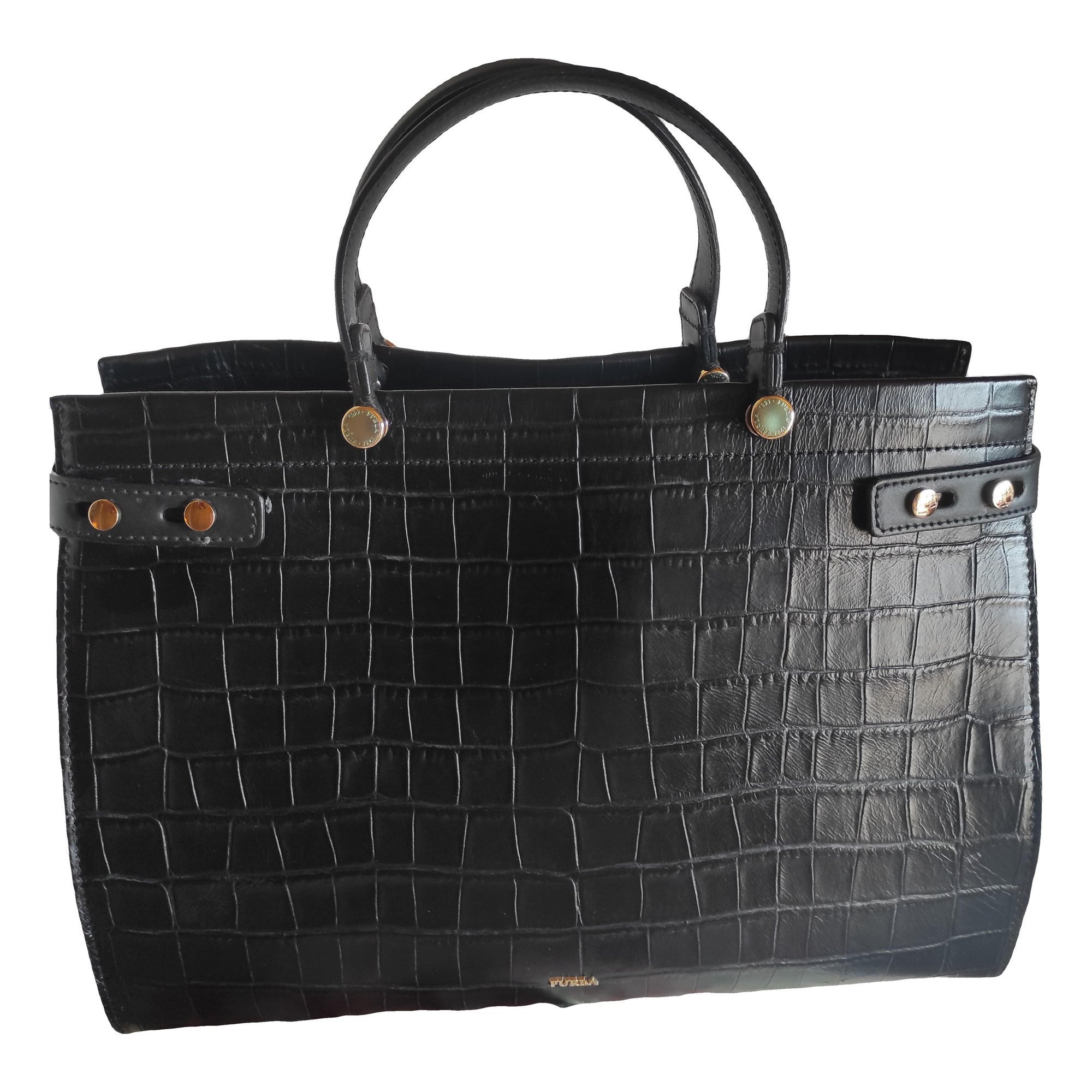 Leather handbag
