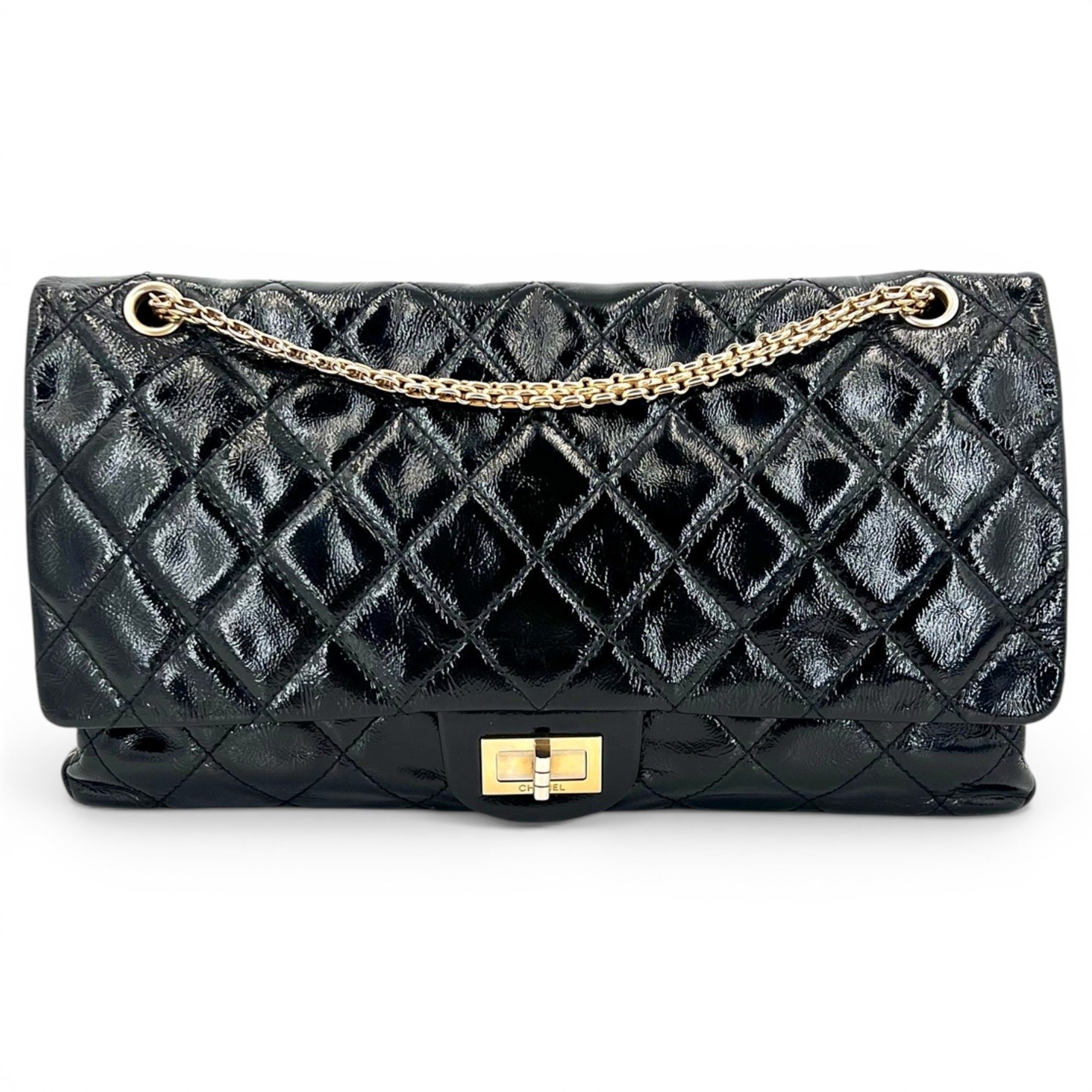 2.55 patent leather crossbody bag