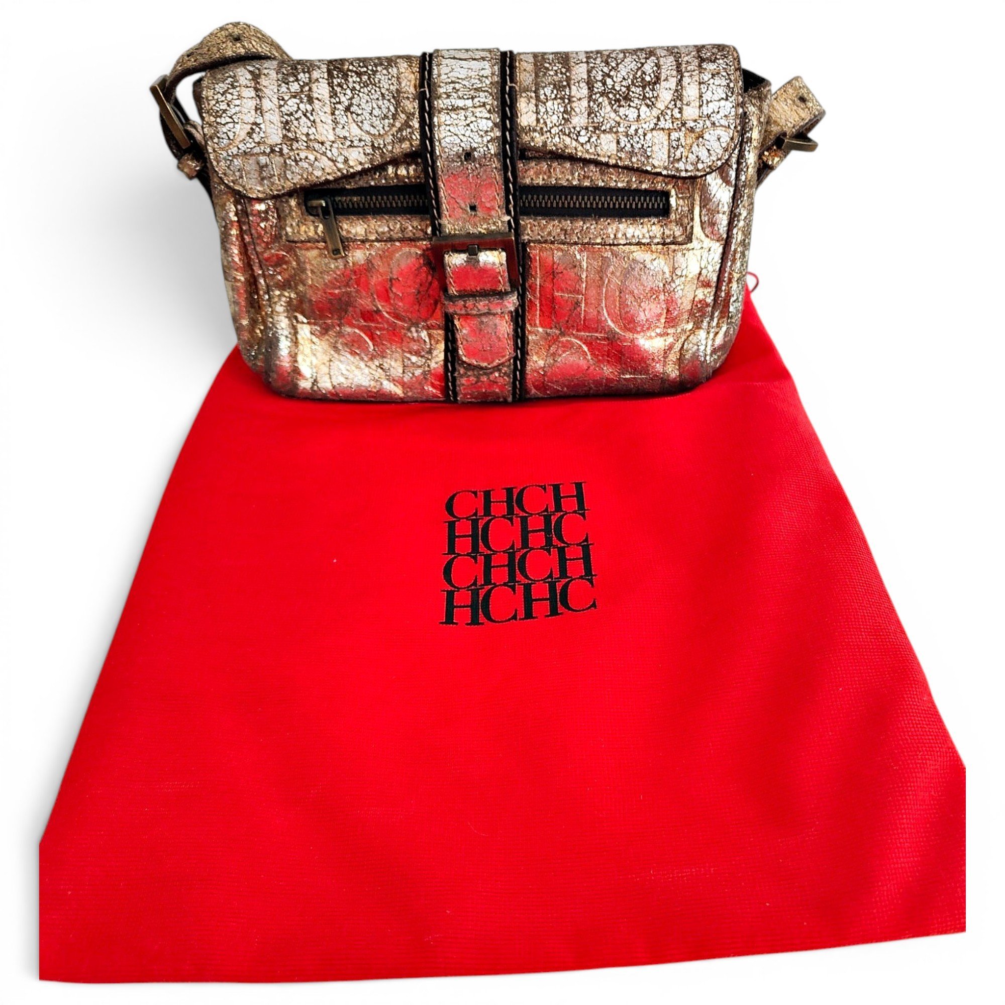 Leather crossbody bag