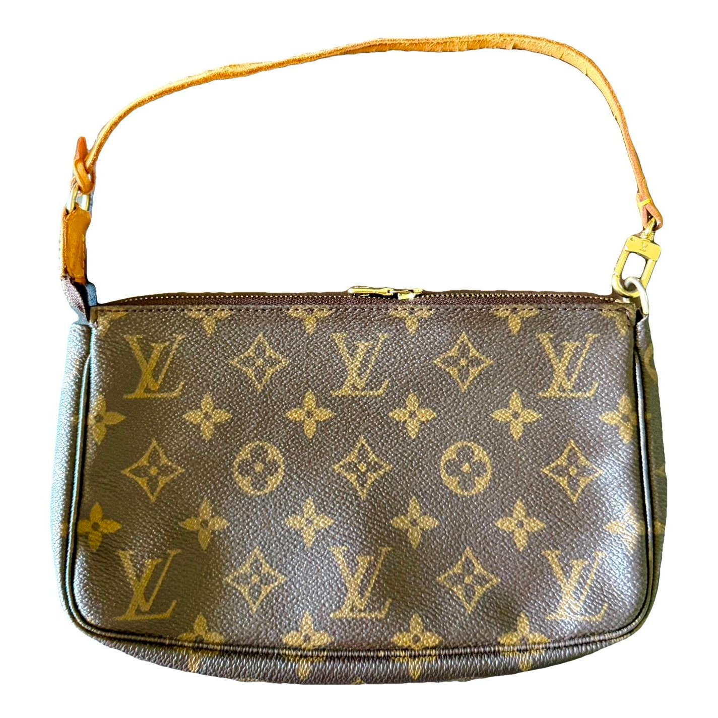 Pochette Accessoire leather handbag