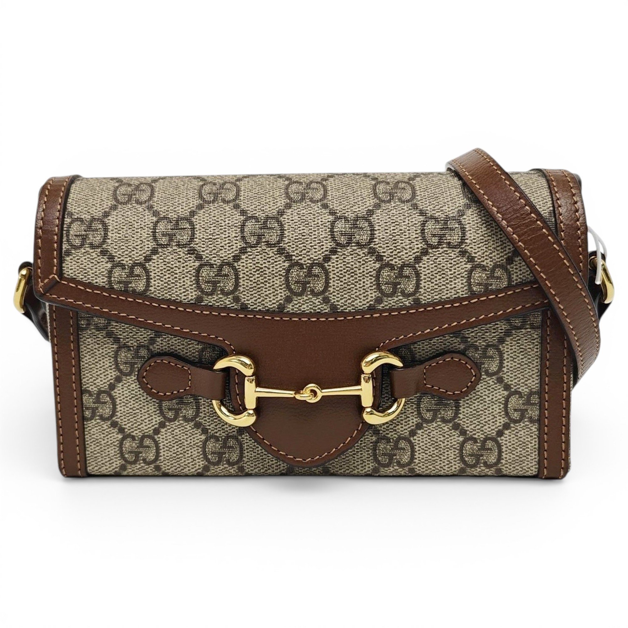 Handle Horsebit 1955 leather handbag