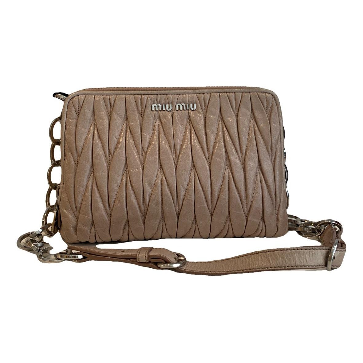 Leather crossbody bag