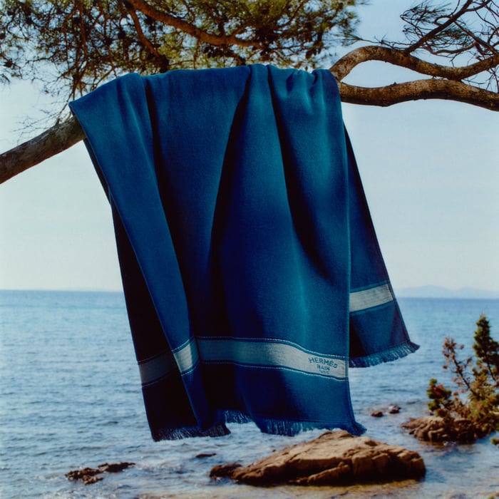 Rose Flamant Yachting Beach Towel, Large Model
