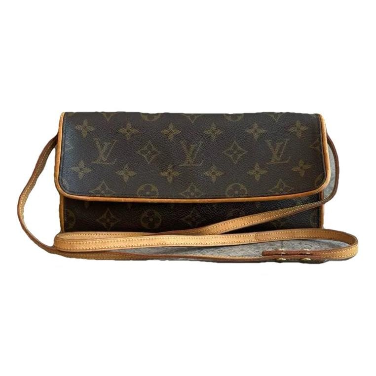 Twin vinyl handbag