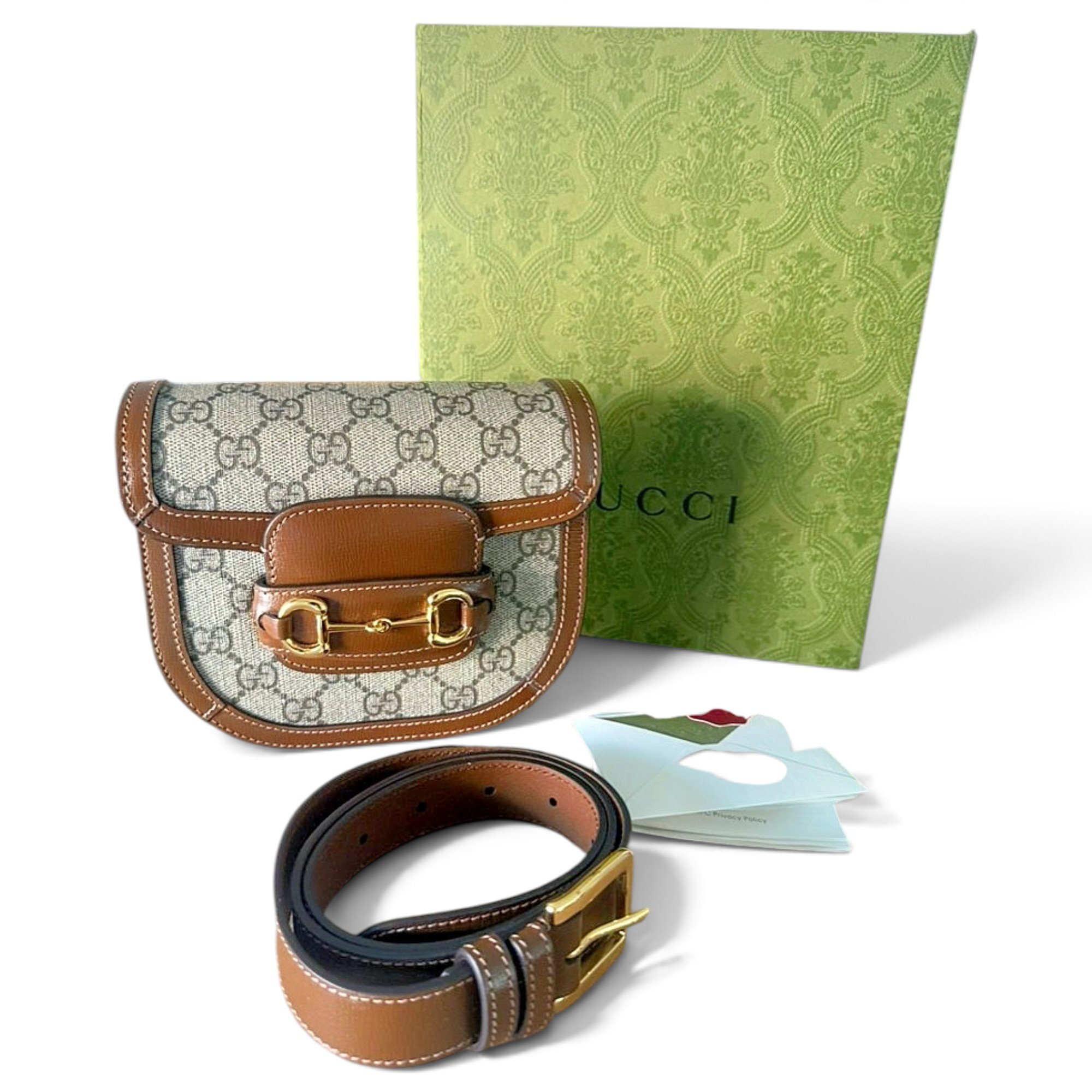 Horsebit 1955 leather crossbody bag