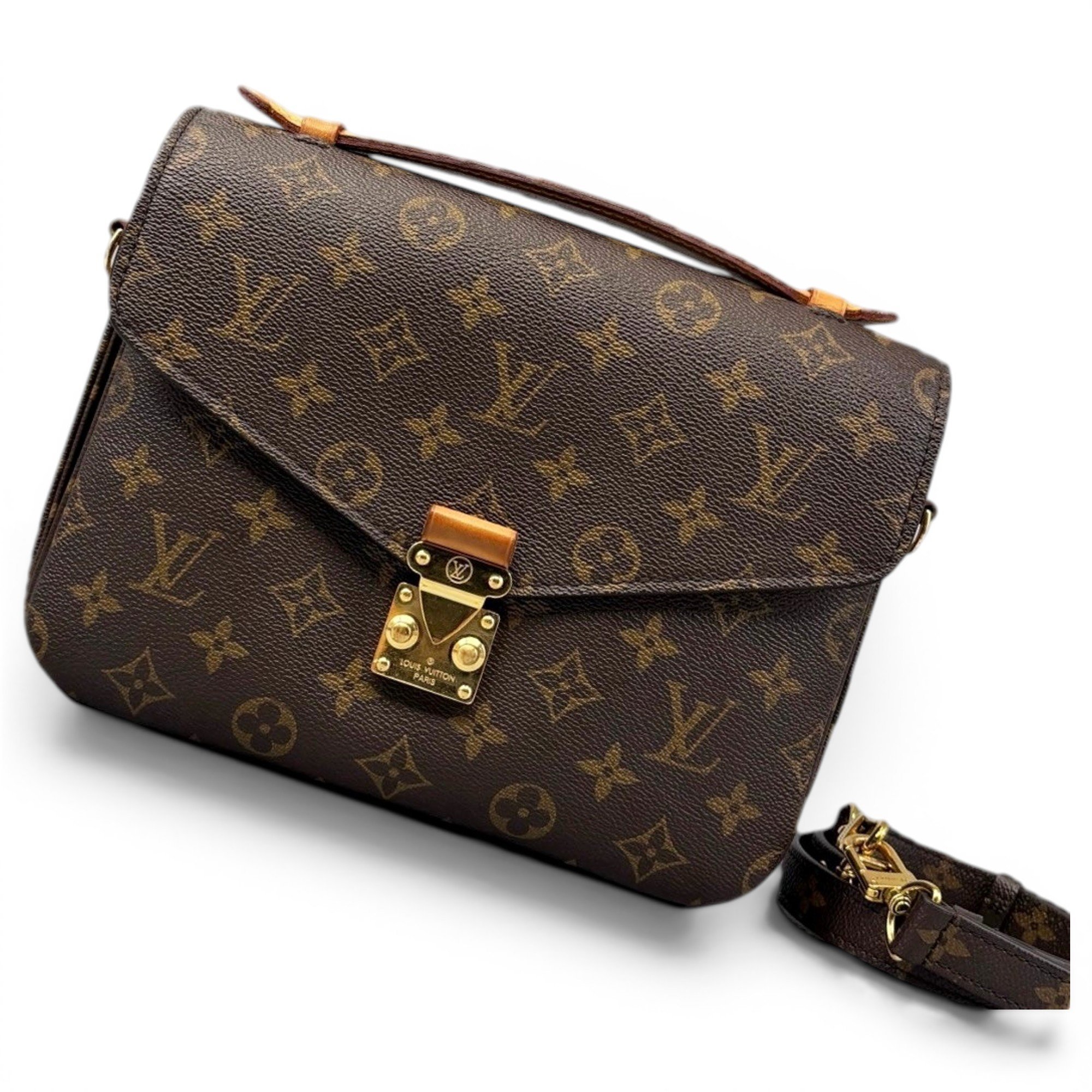 Metis leather handbag