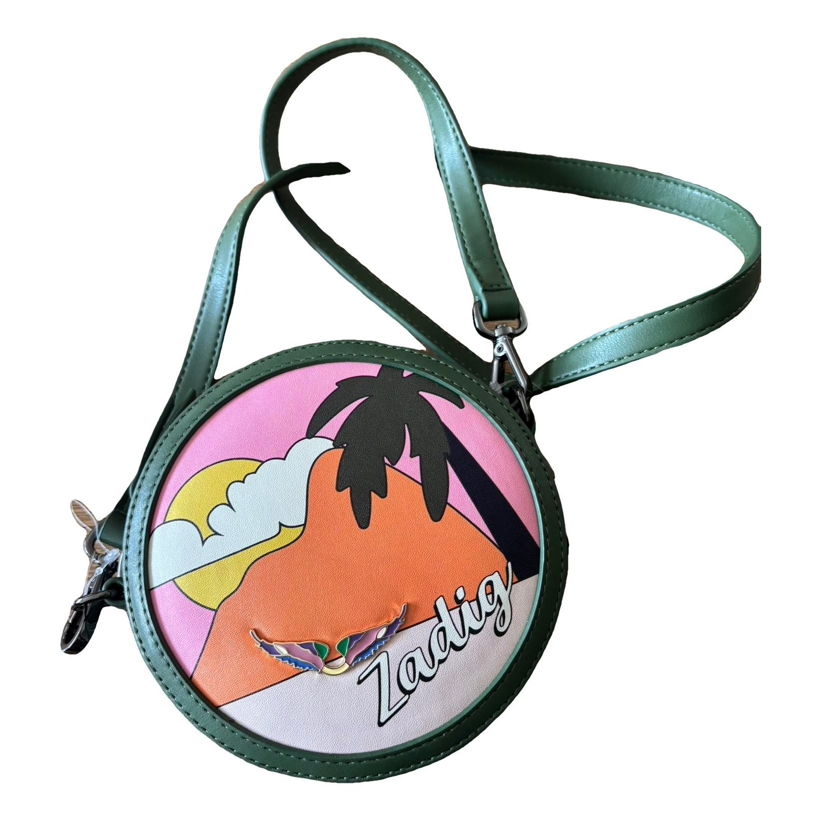 Leather crossbody bag
