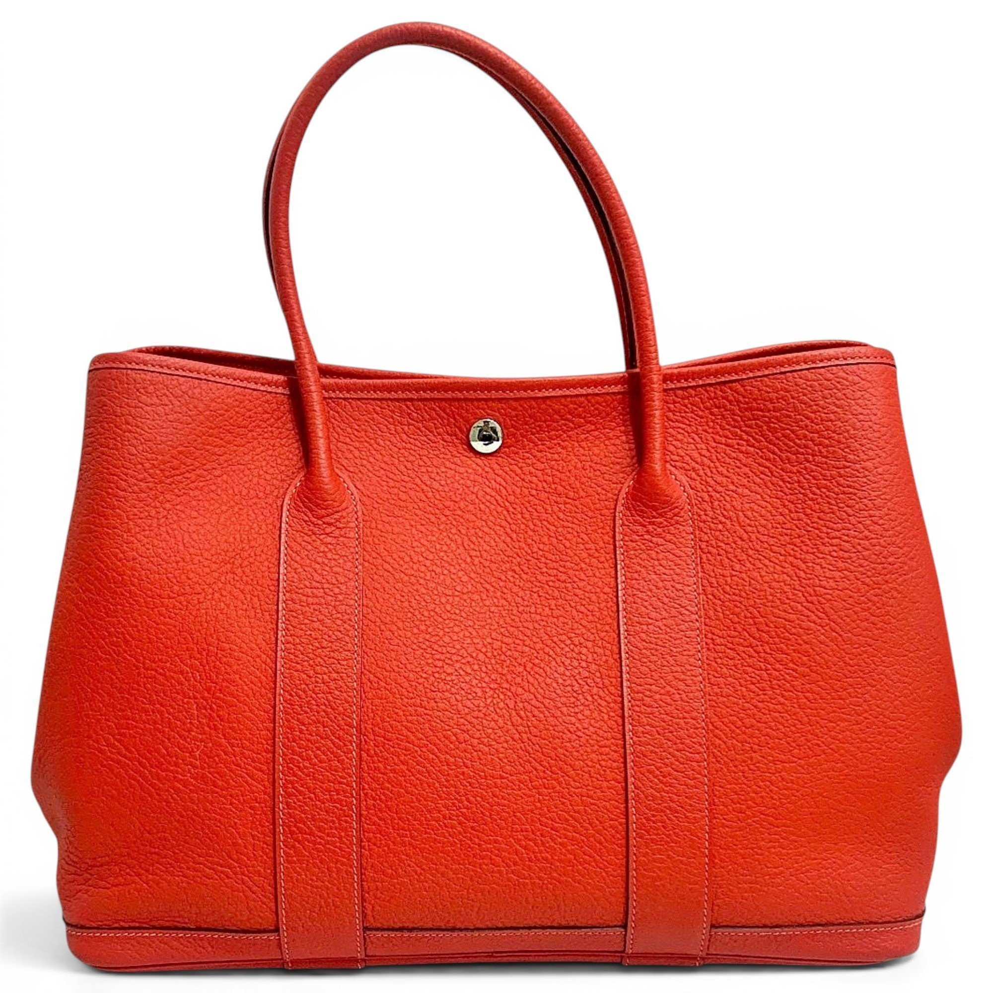 Garden Party leather handbag