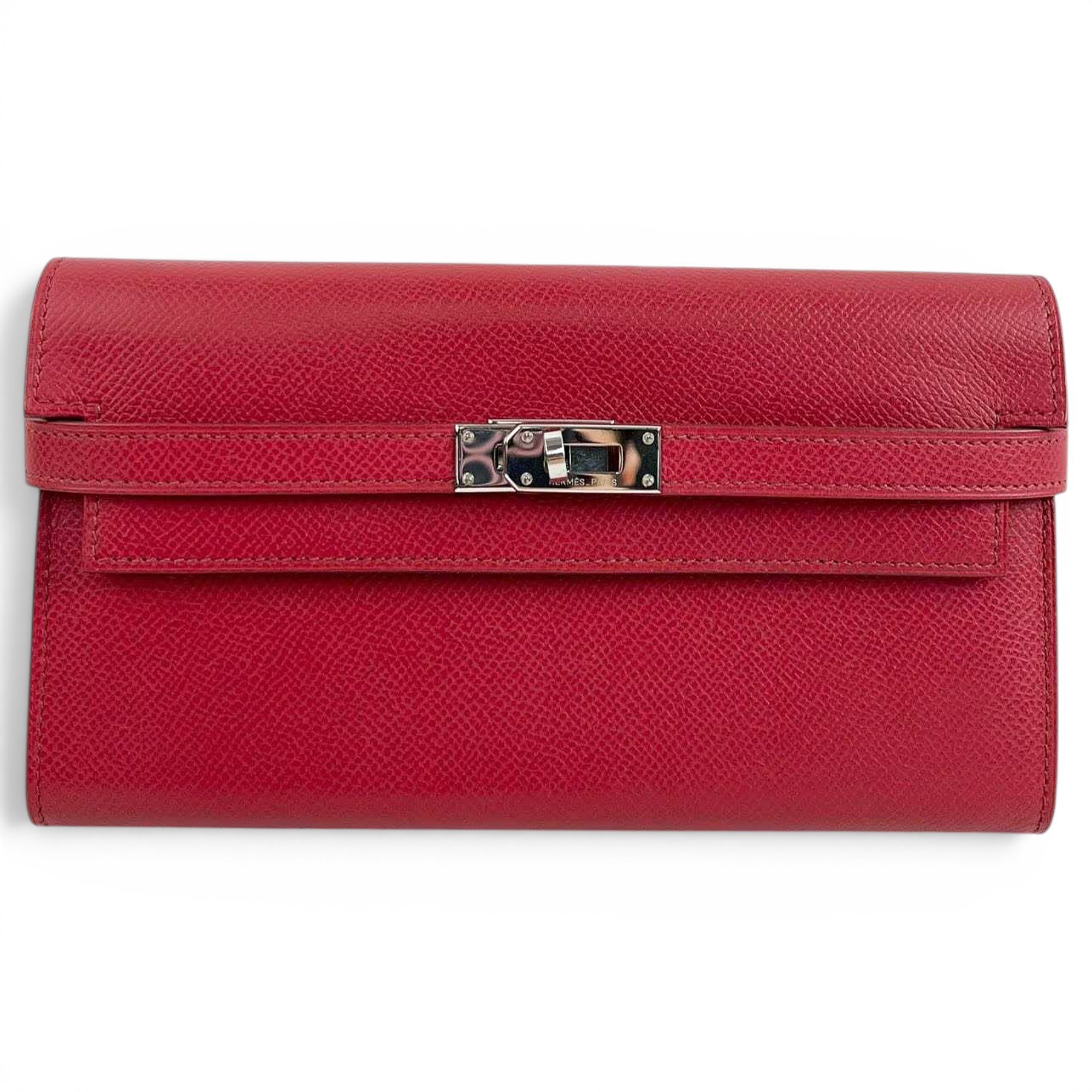 Kelly to go leather clutch bag