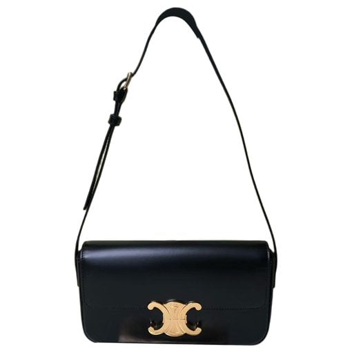 Triomphe leather handbag