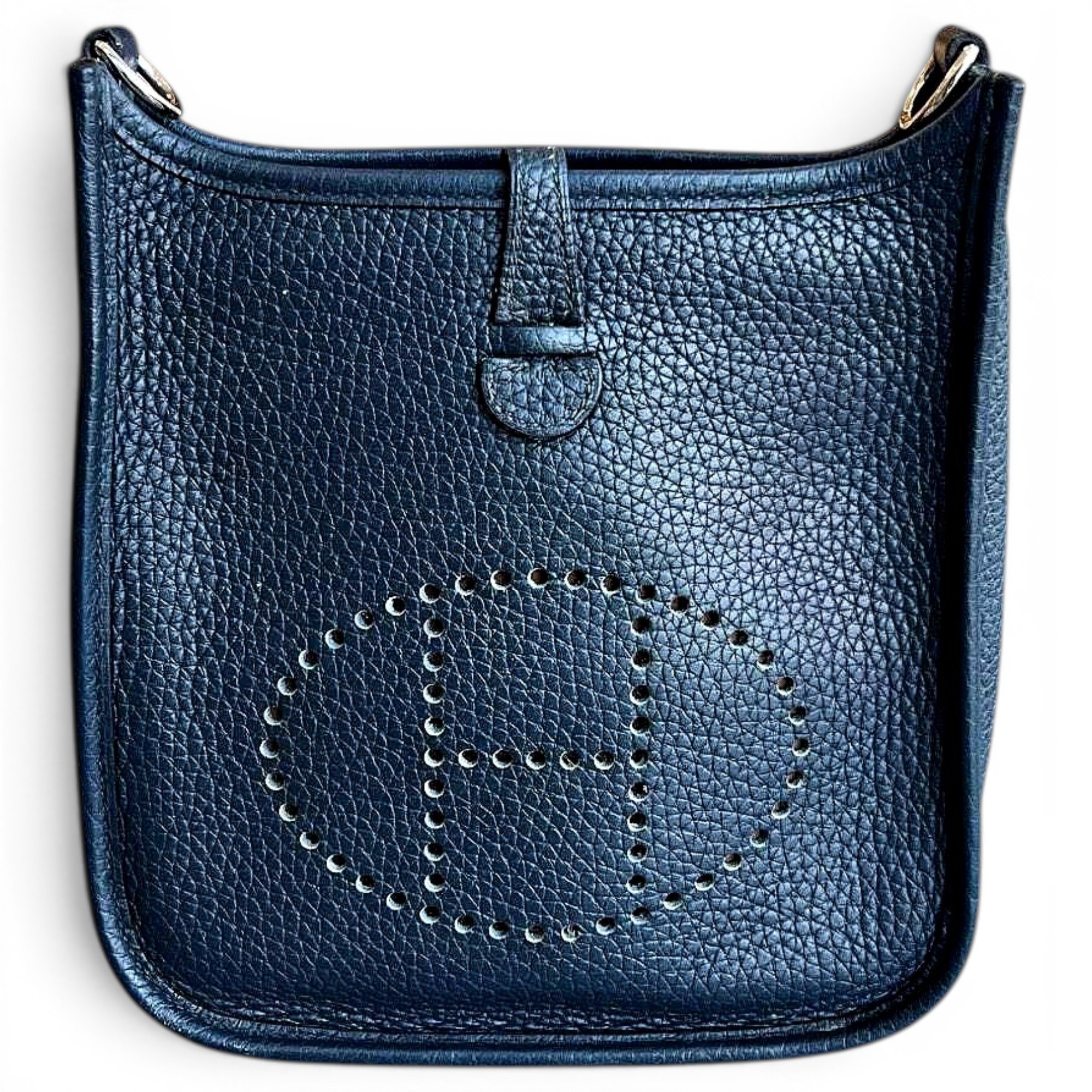 Evelyne leather handbag
