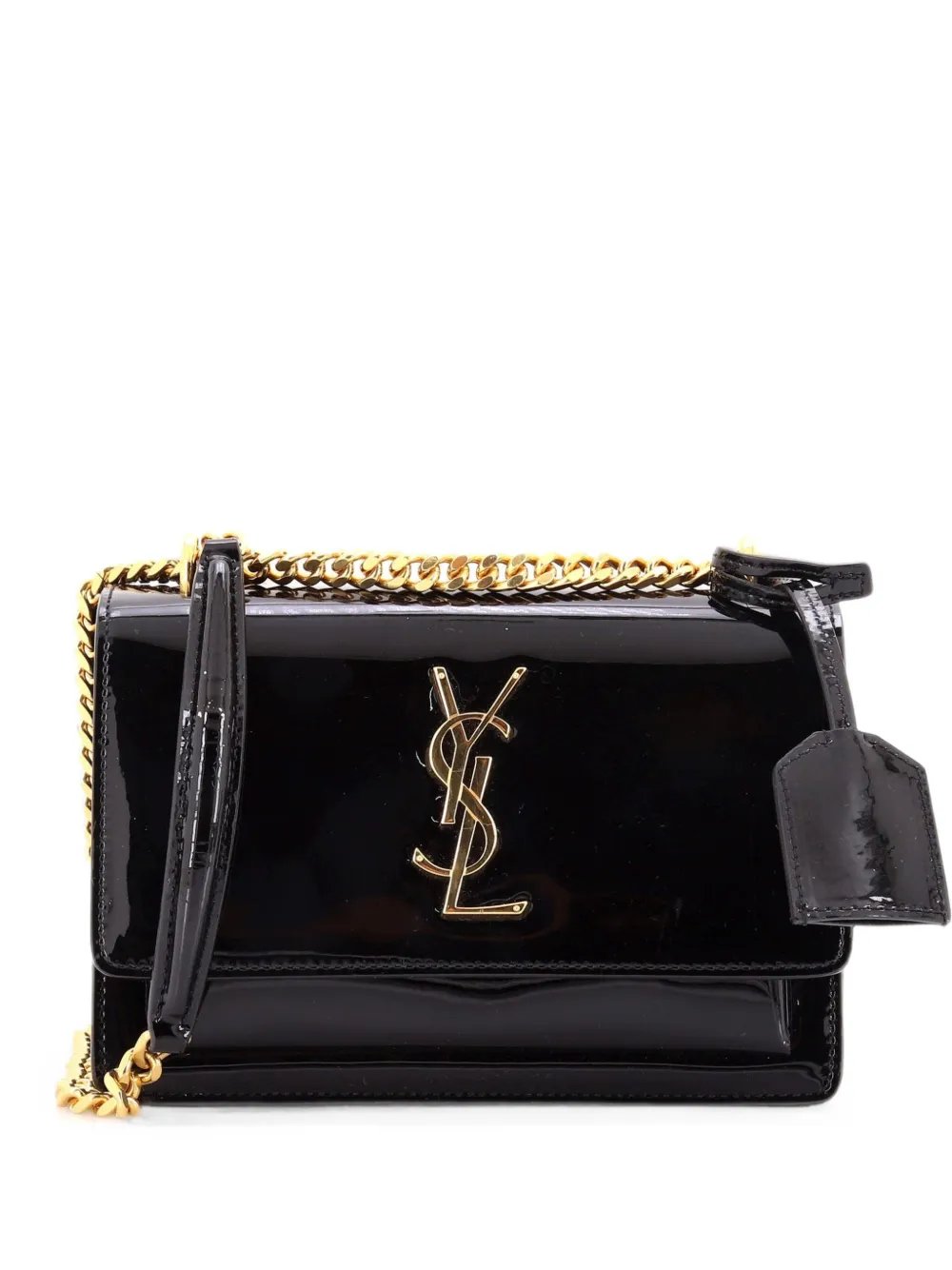 Saint Laurent Sunset Patent Small crossbody bag