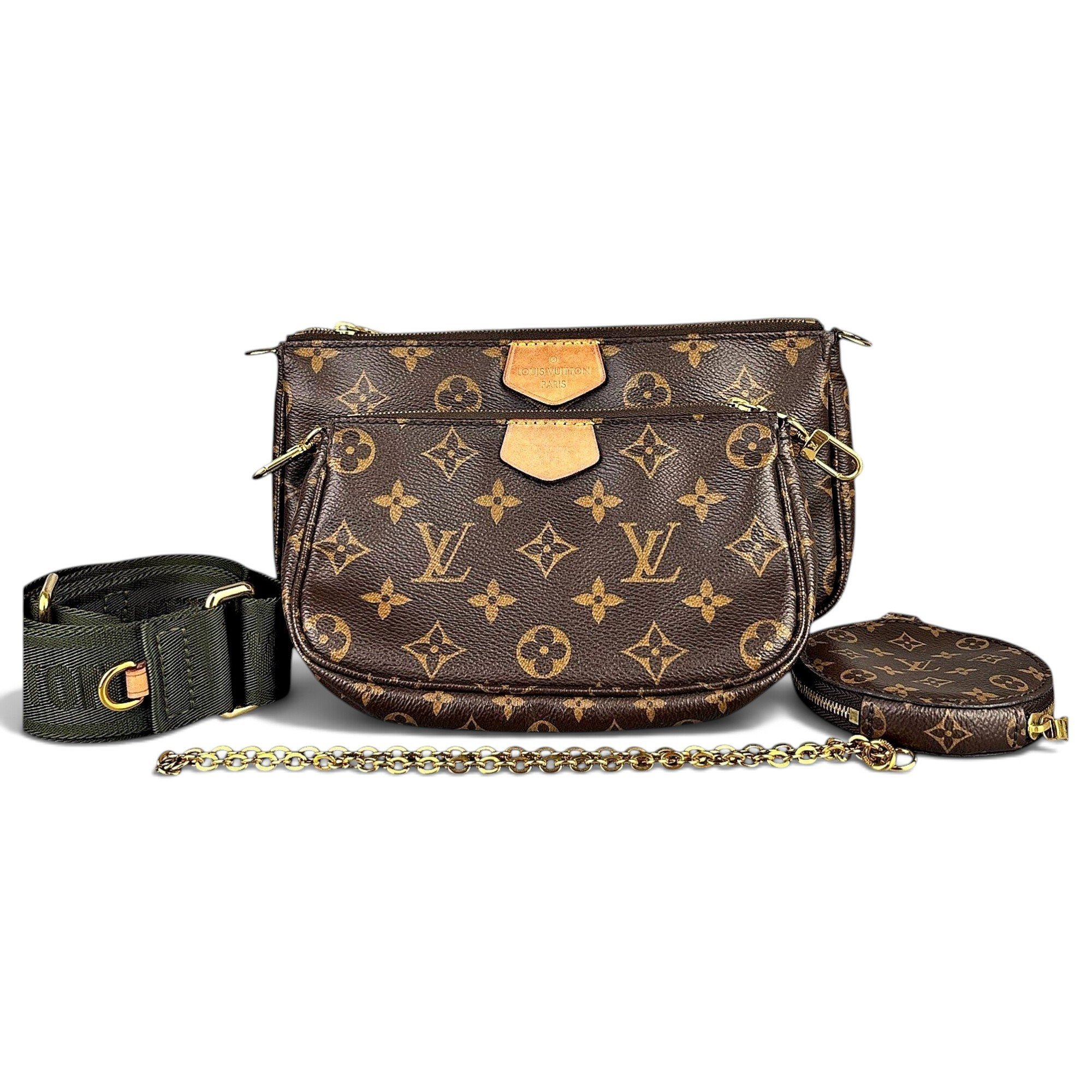 Multi Pochette Accessoires leather handbag