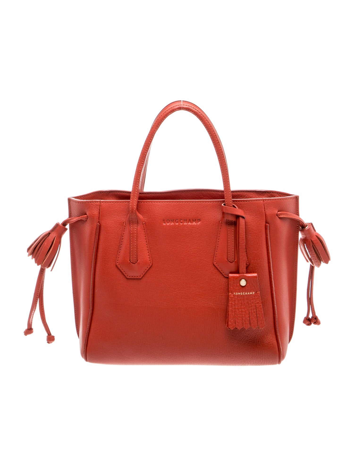 Leather Top Handle Bag