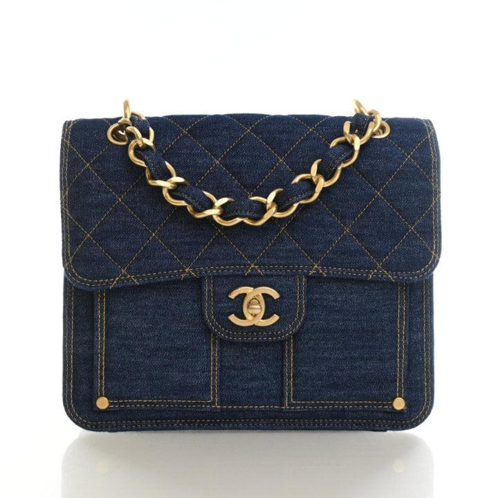 Chanel Denim Double You Backpack