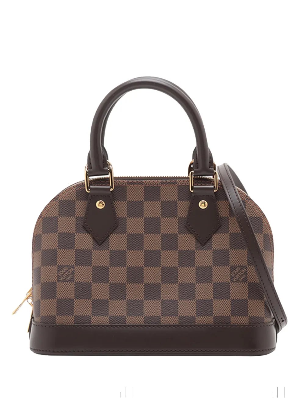 Louis Vuitton 2021-2026 Damier Ebene Alma BB satchel