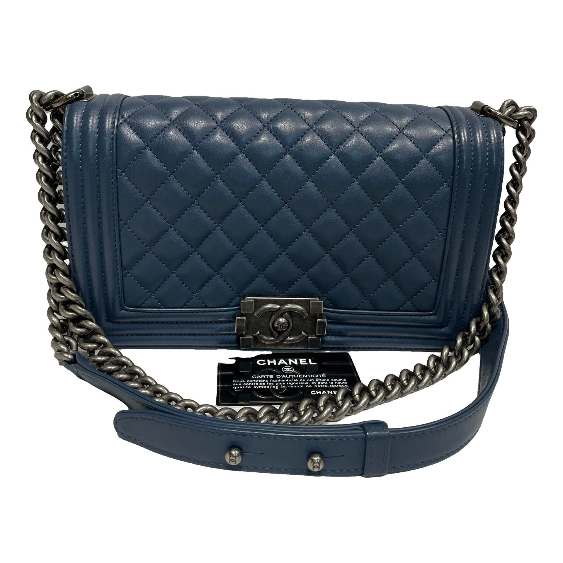 Boy leather handbag
