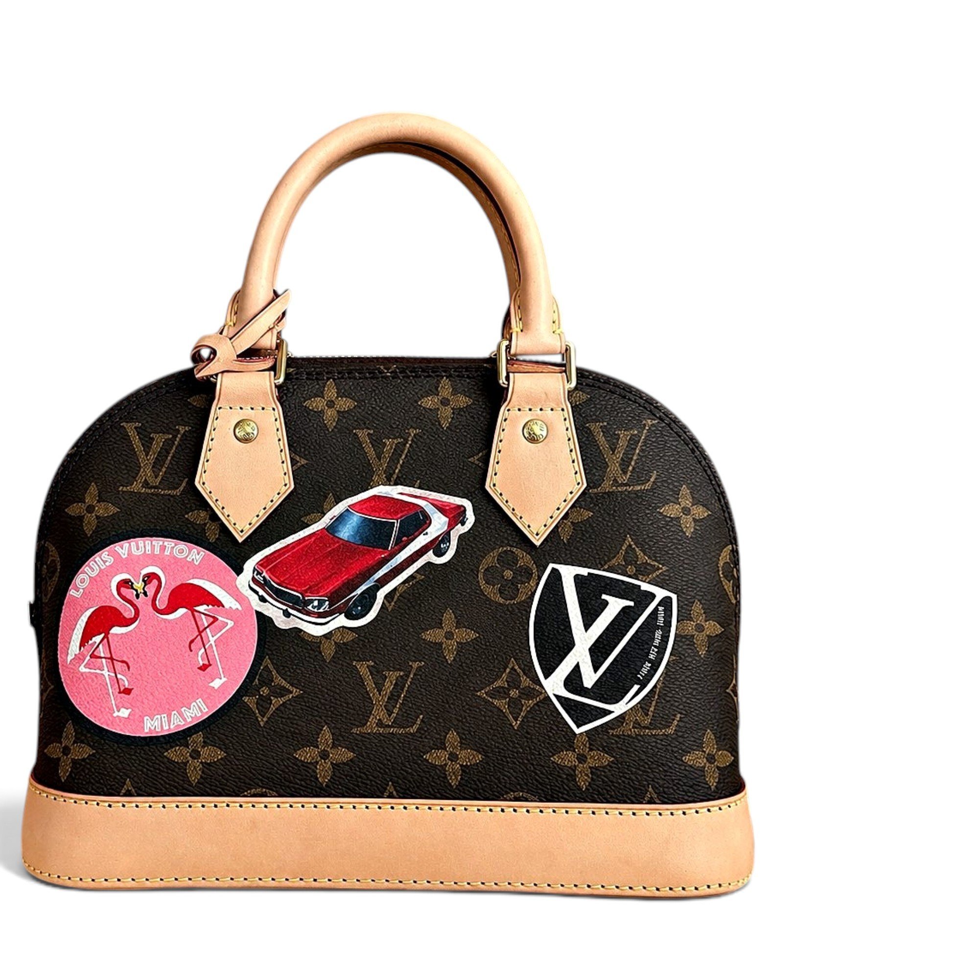 Alma BB leather handbag