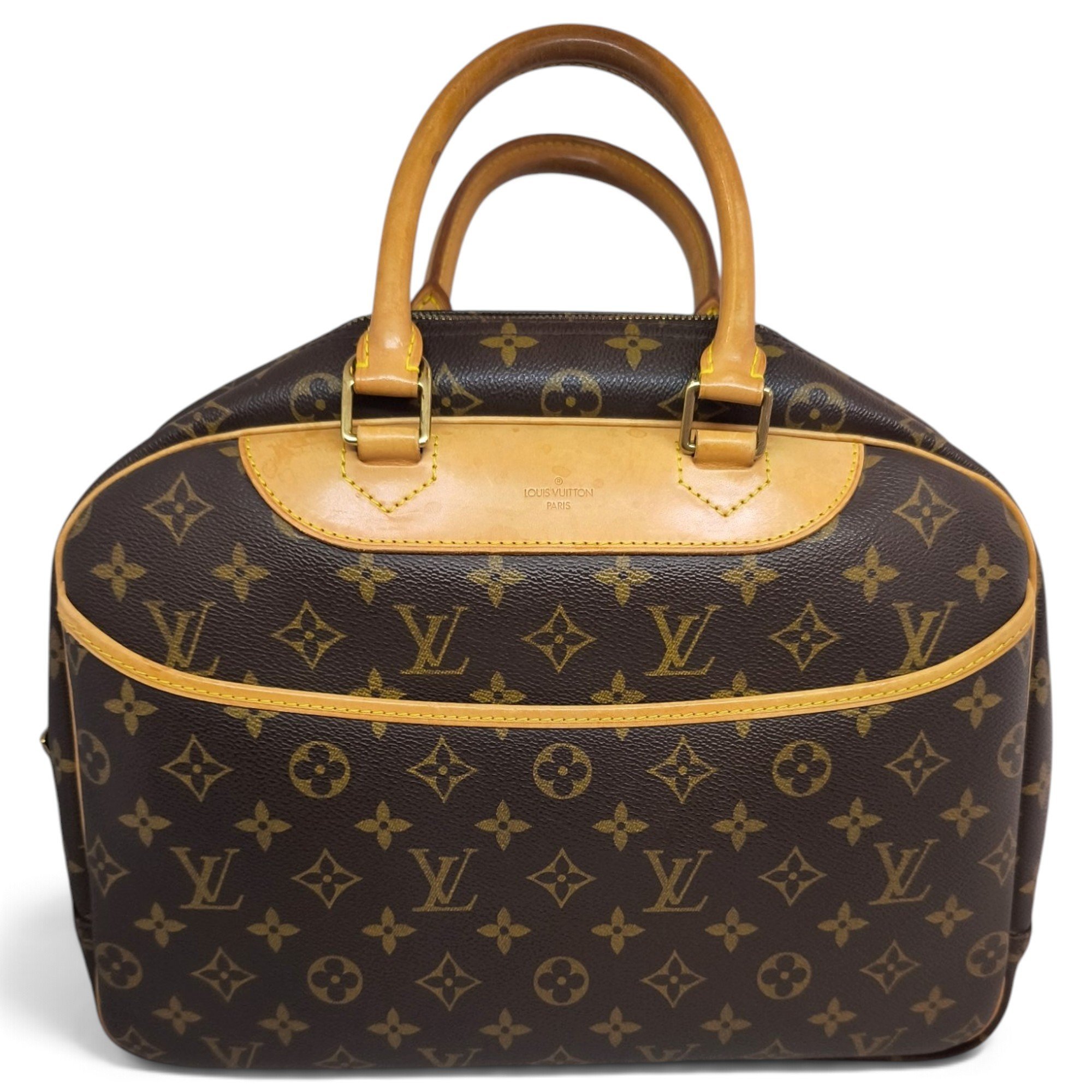 Deauville leather handbag