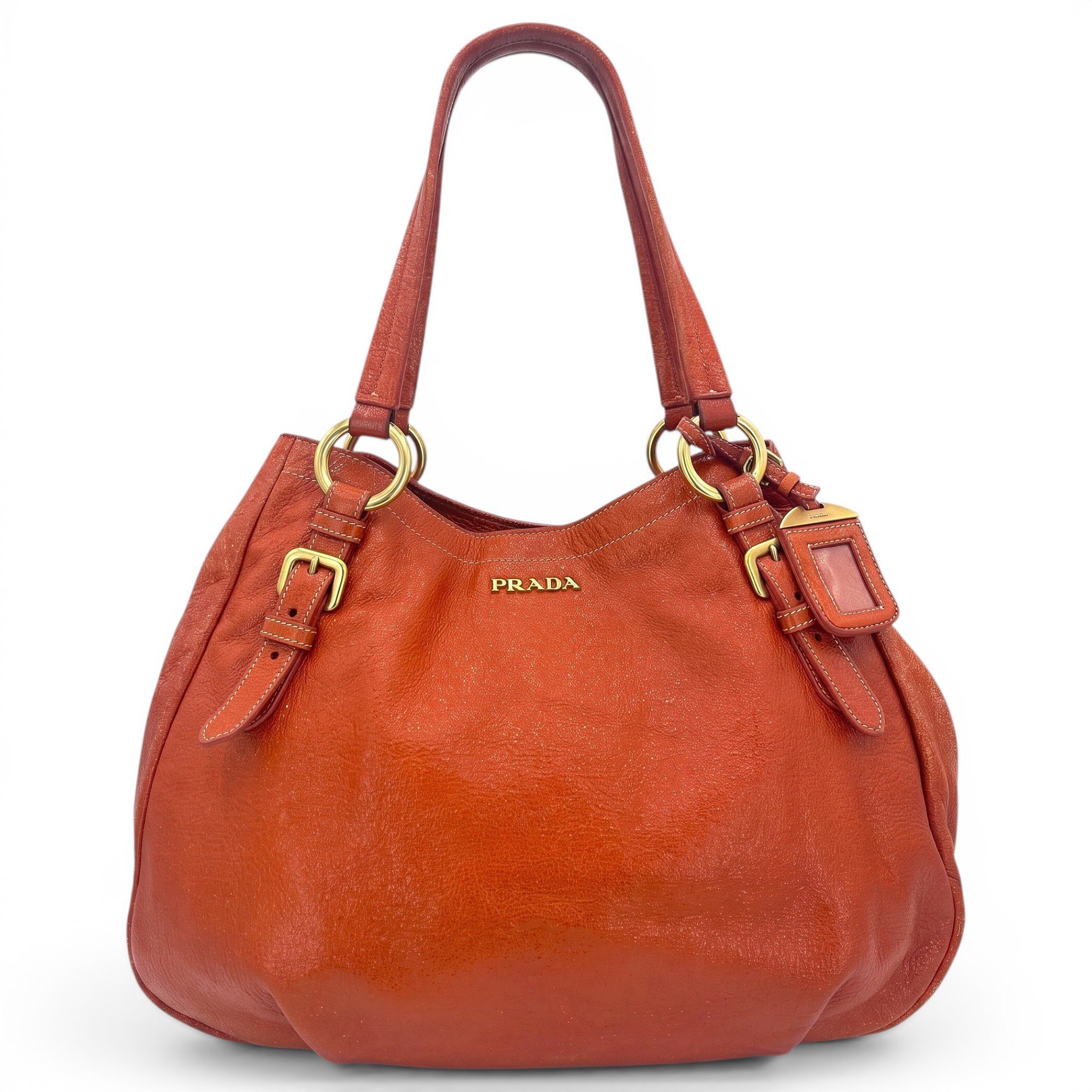 Leather handbag